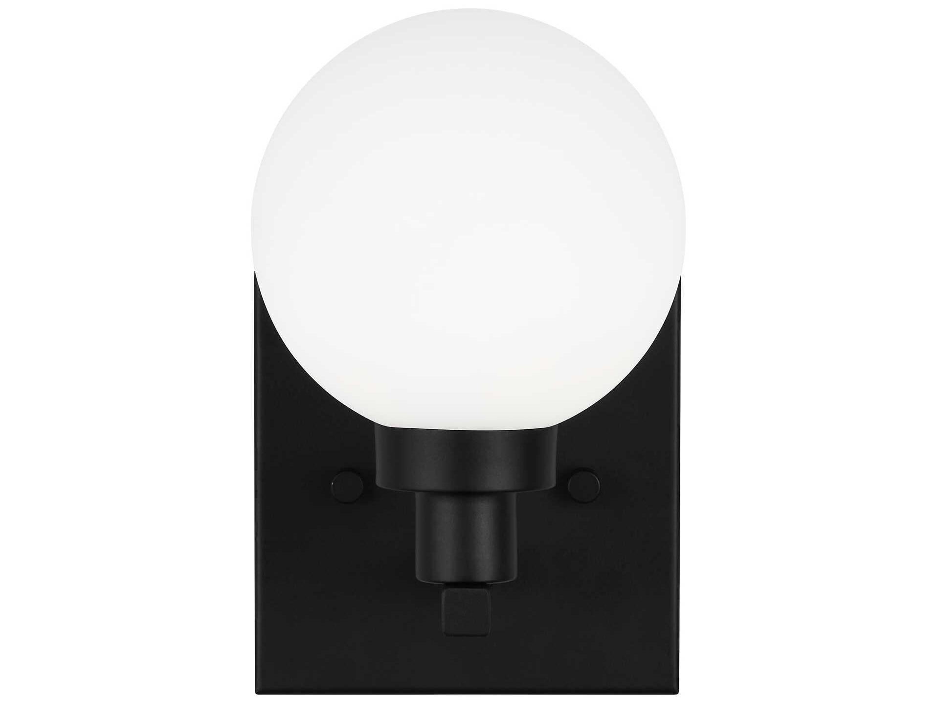 Visual Comfort Studio Clybourn 1-Light Midnight Black Wall Sconce