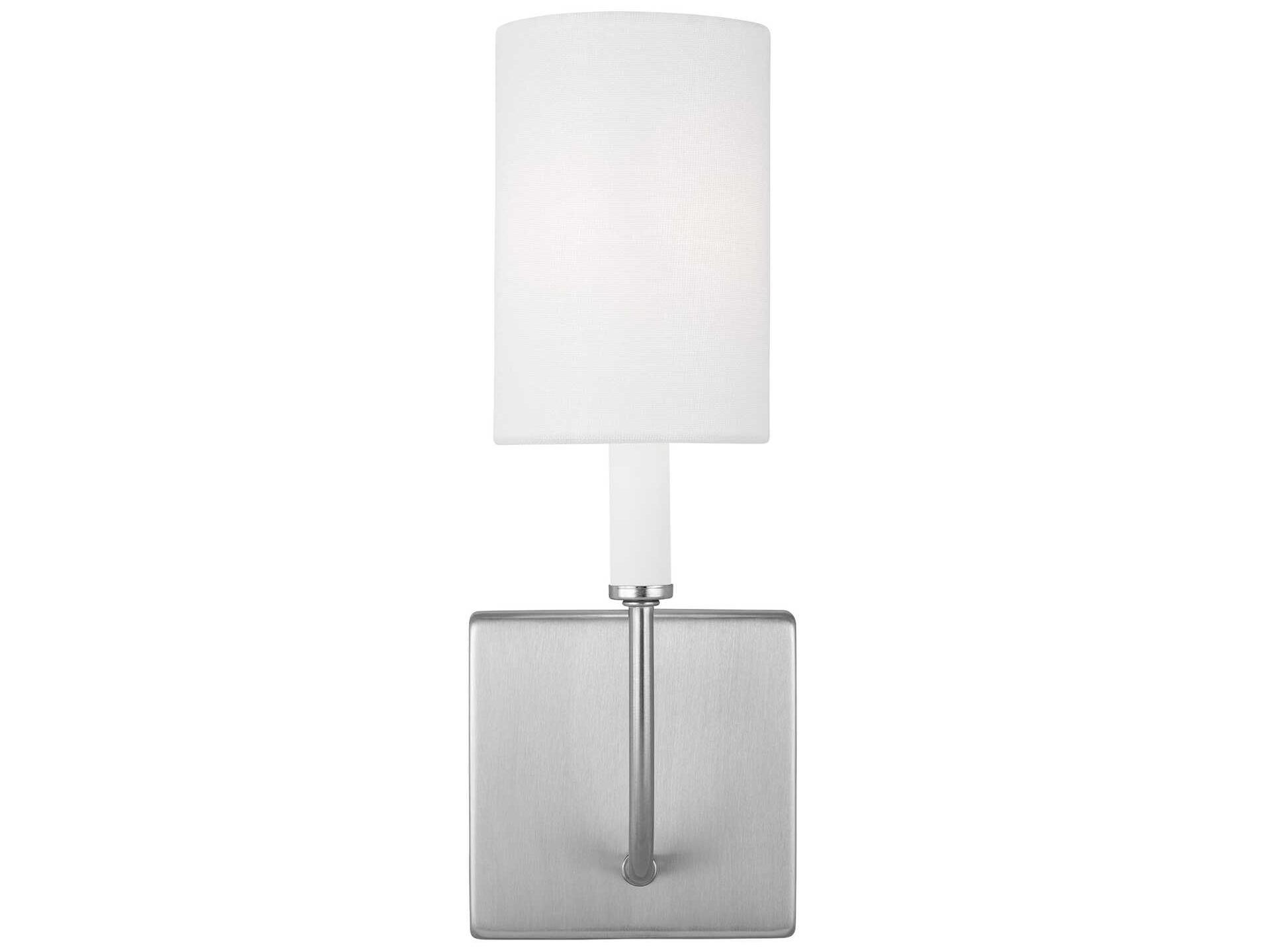 Visual Comfort Studio Greenwich 1-Light Brushed Nickel Wall Sconce