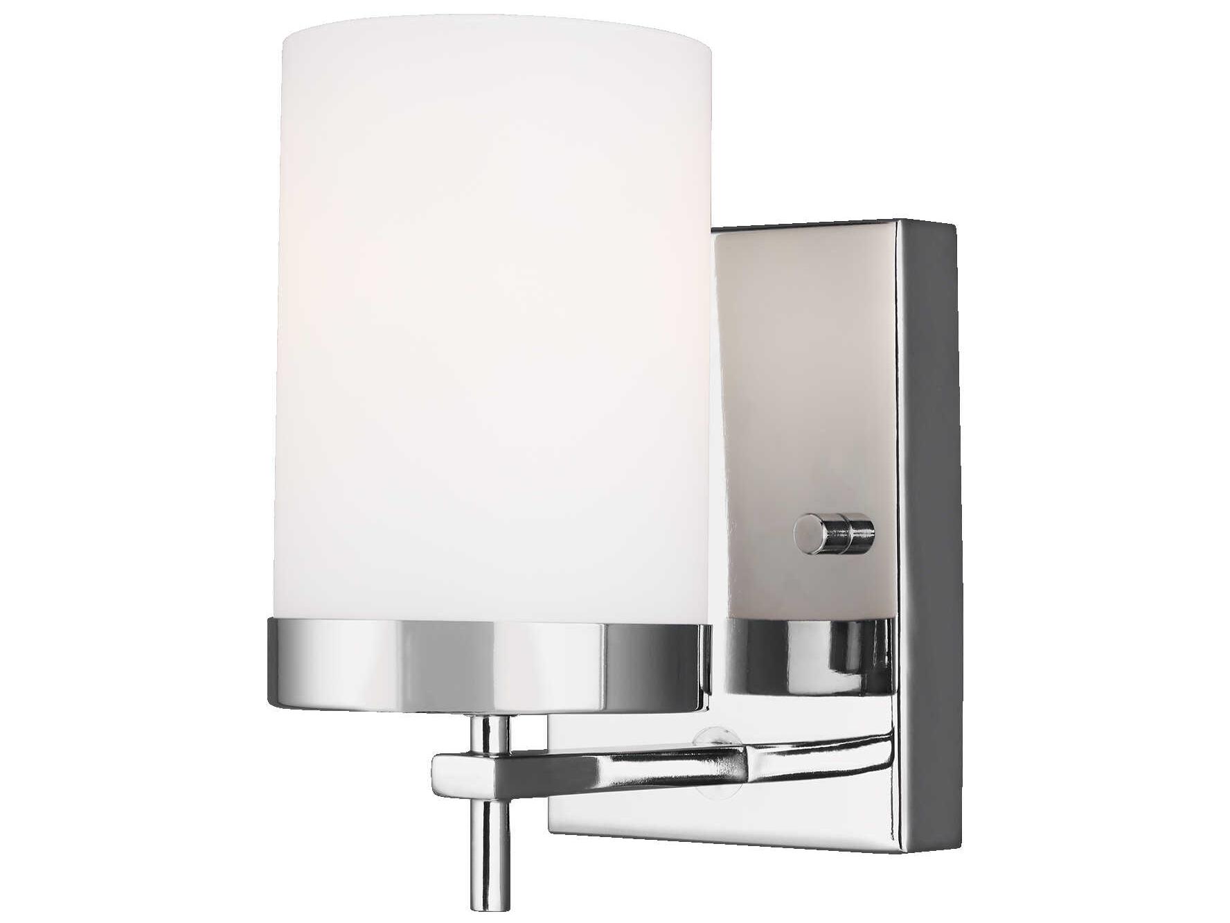 Visual Comfort Studio Zire 1-Light Chrome Wall Sconce