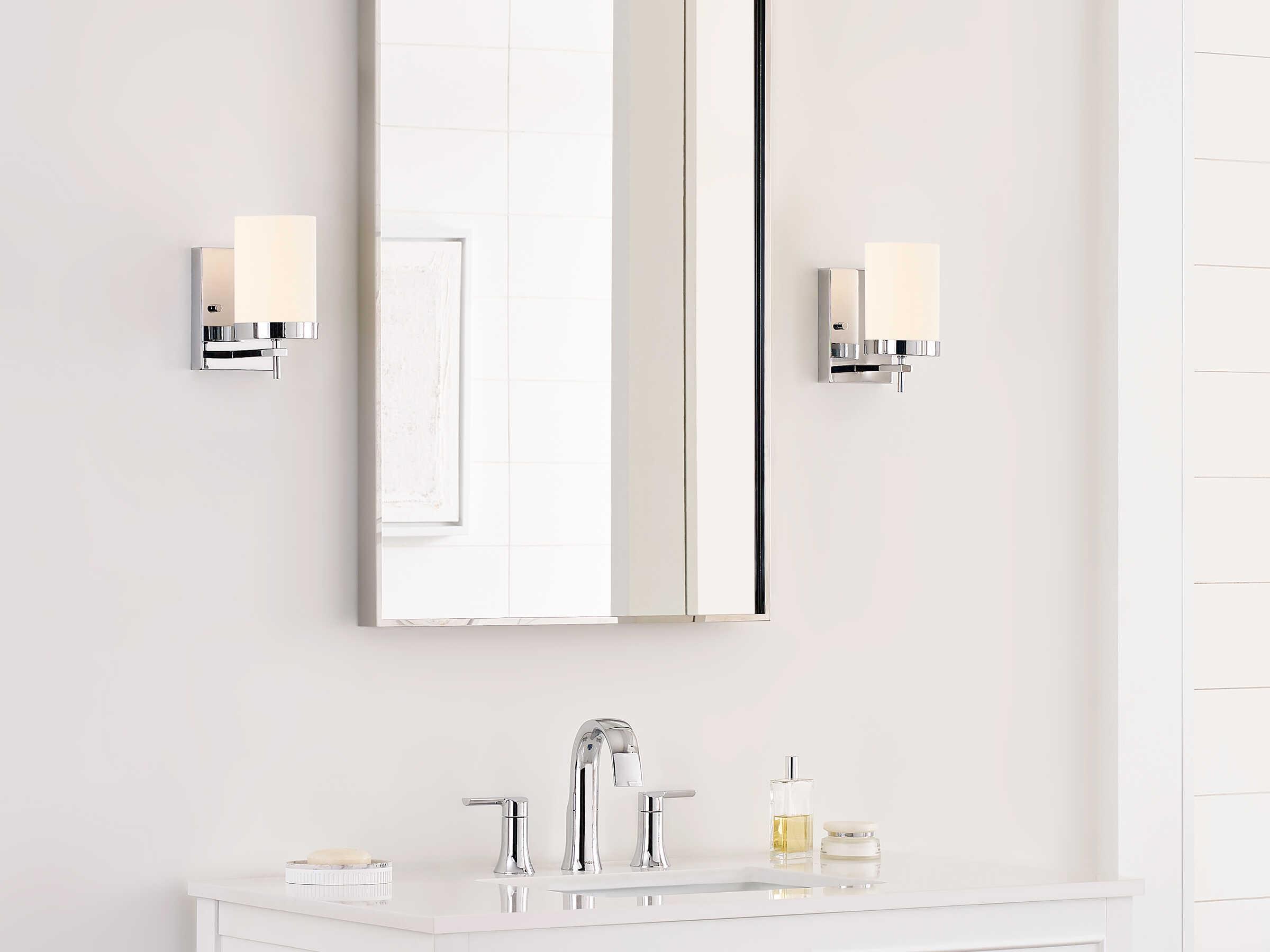 Visual Comfort Studio Zire 1-Light Chrome Wall Sconce