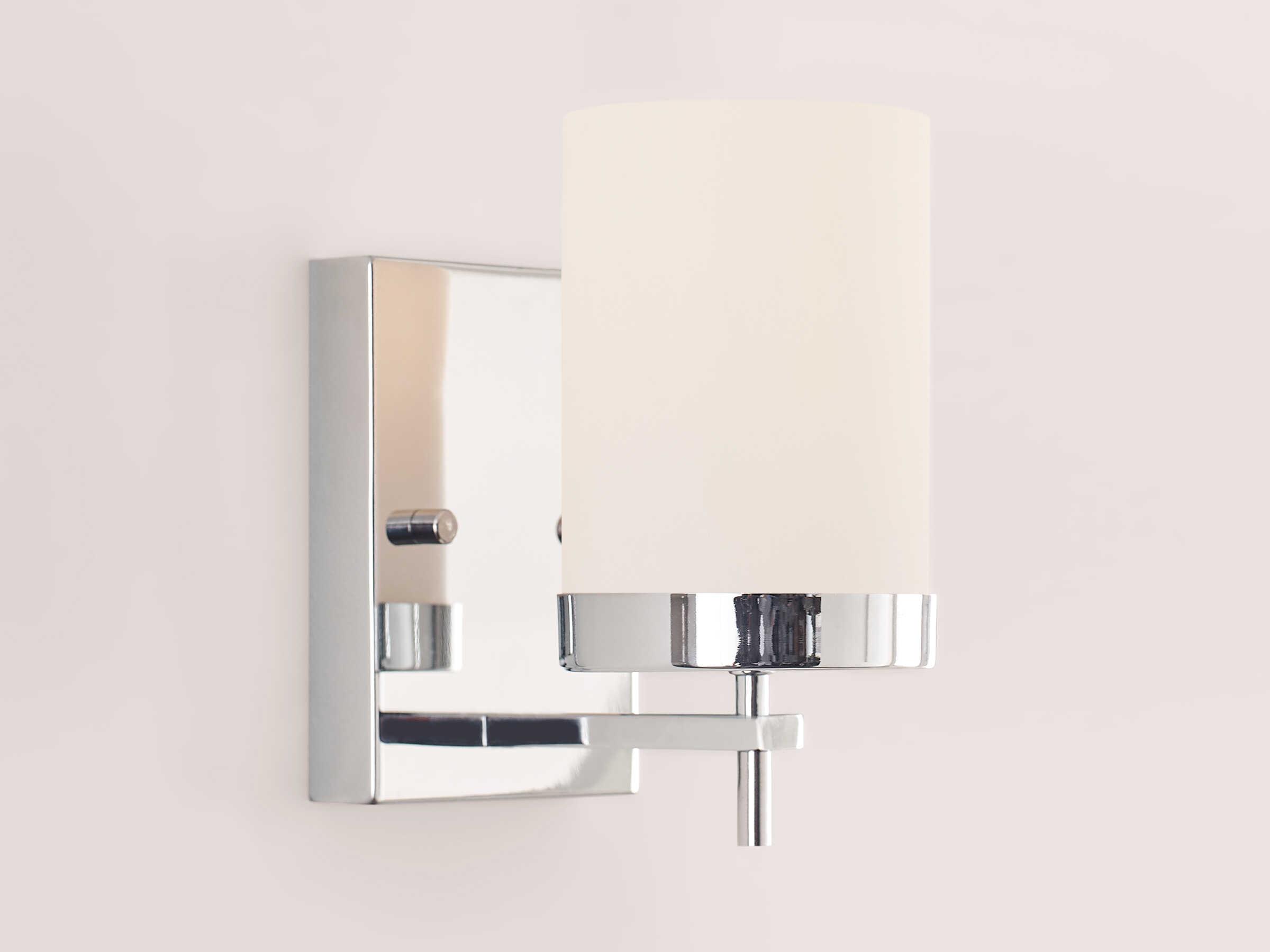 Visual Comfort Studio Zire 1-Light Chrome Wall Sconce
