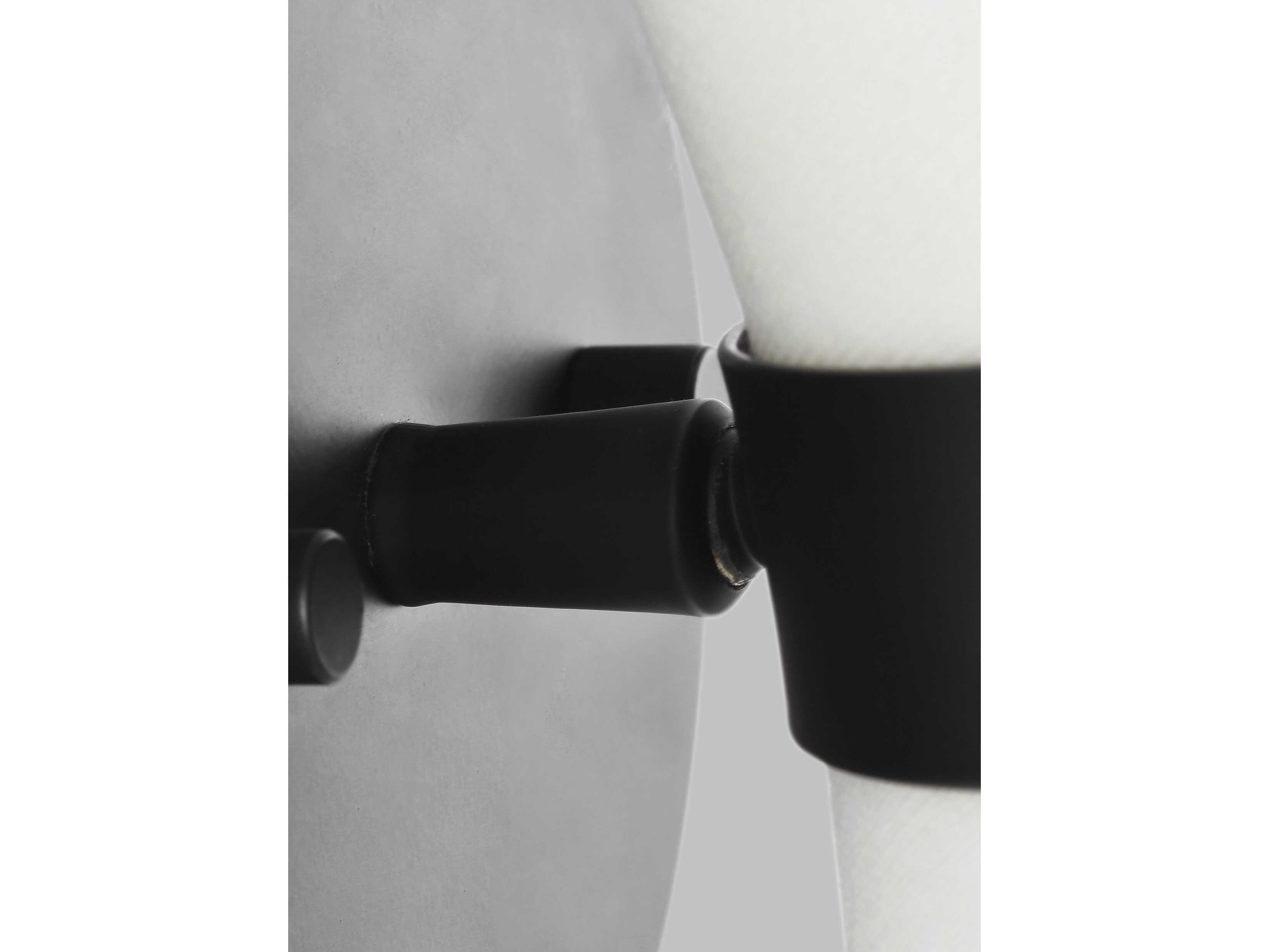 Visual Comfort Studio Clark 1-Light Midnight Black Wall Sconce