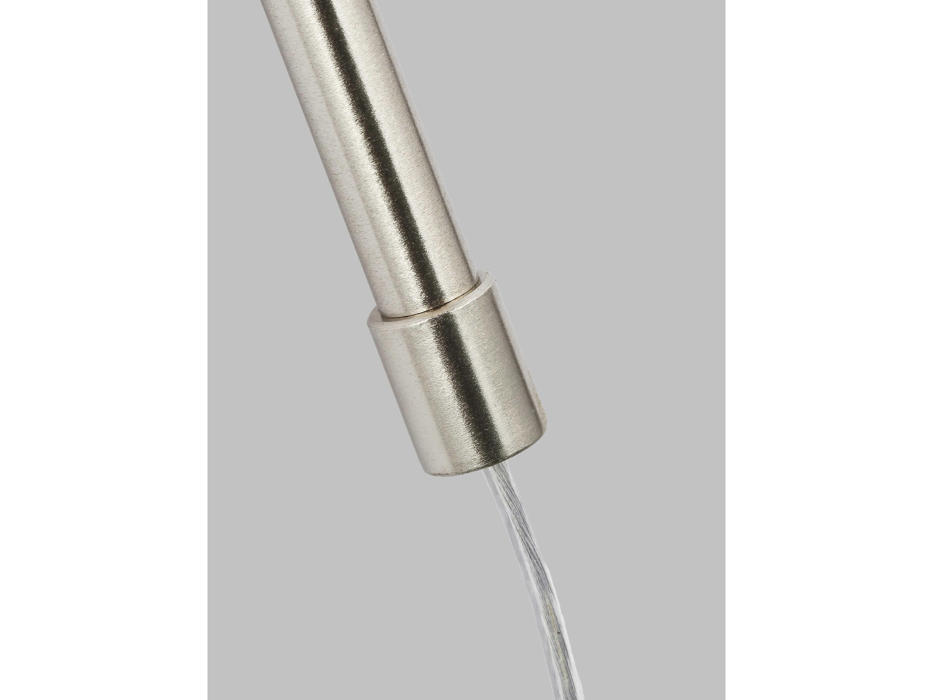 Visual Comfort Studio Clark 1-Light Brushed Nickel Wall Sconce