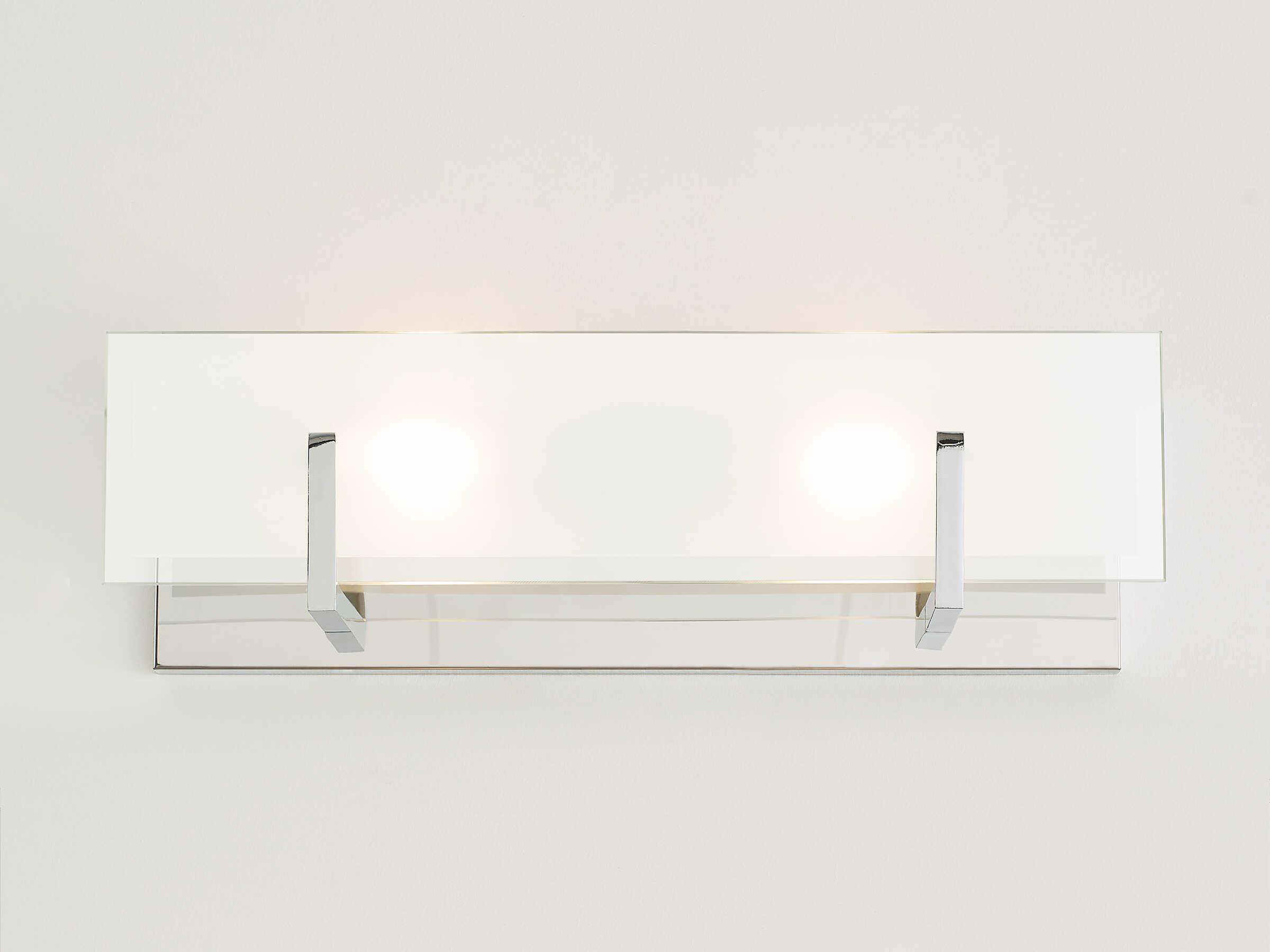 Visual Comfort Studio Syll 2-Light Chrome Vanity Light