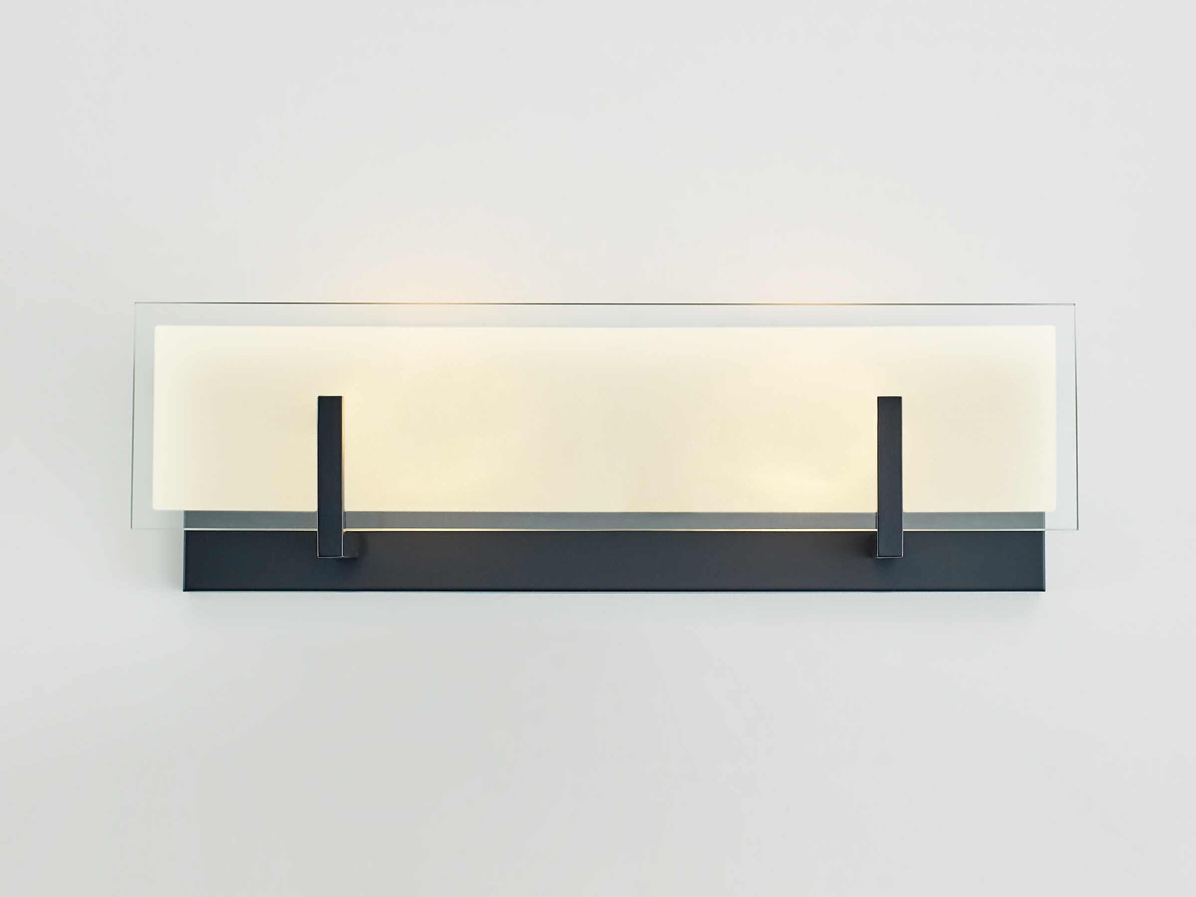 Visual Comfort Studio Syll 2-Light Midnight Black Vanity Light