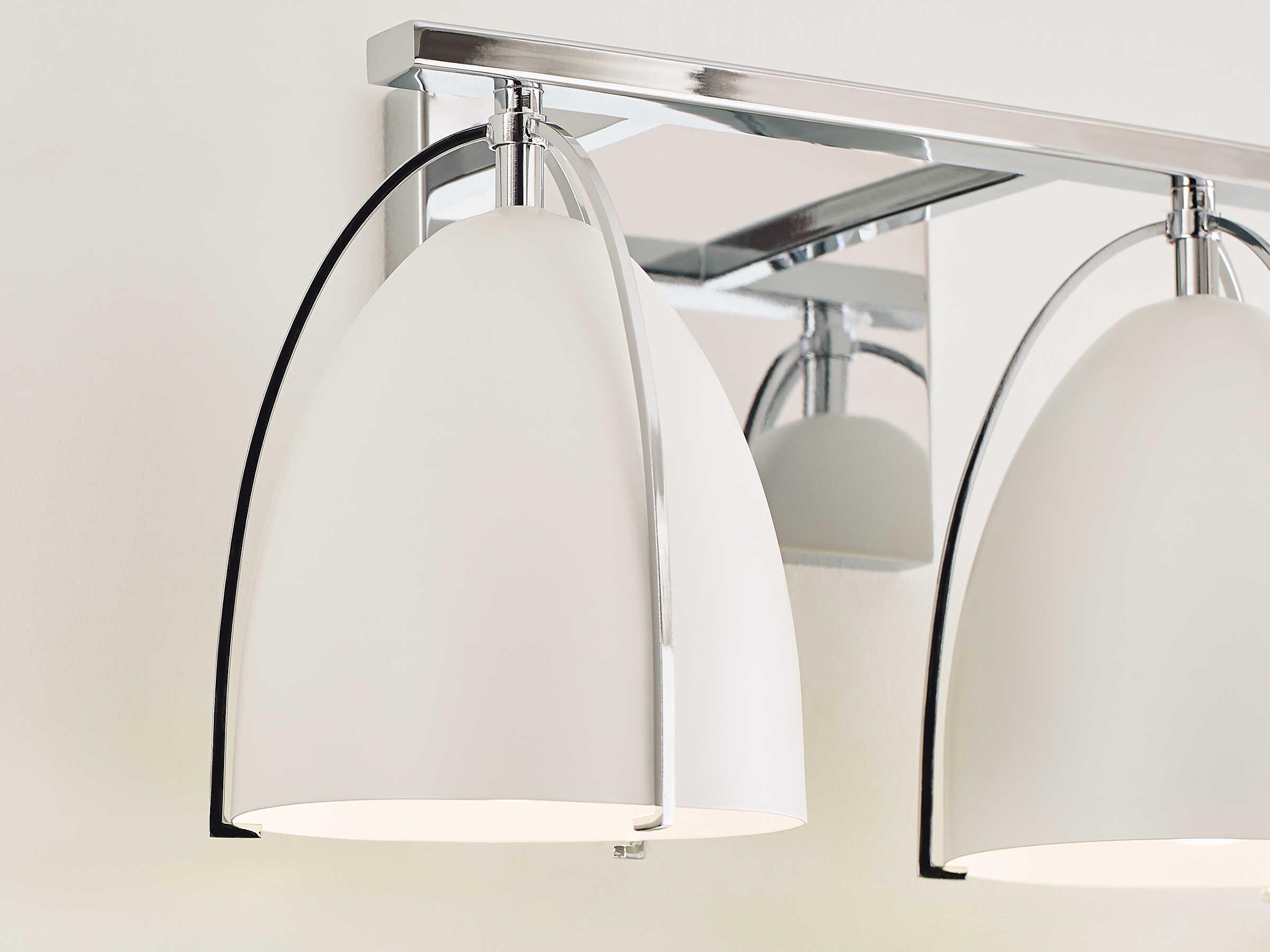 Visual Comfort Studio Norman 2-Light Chrome Vanity Light