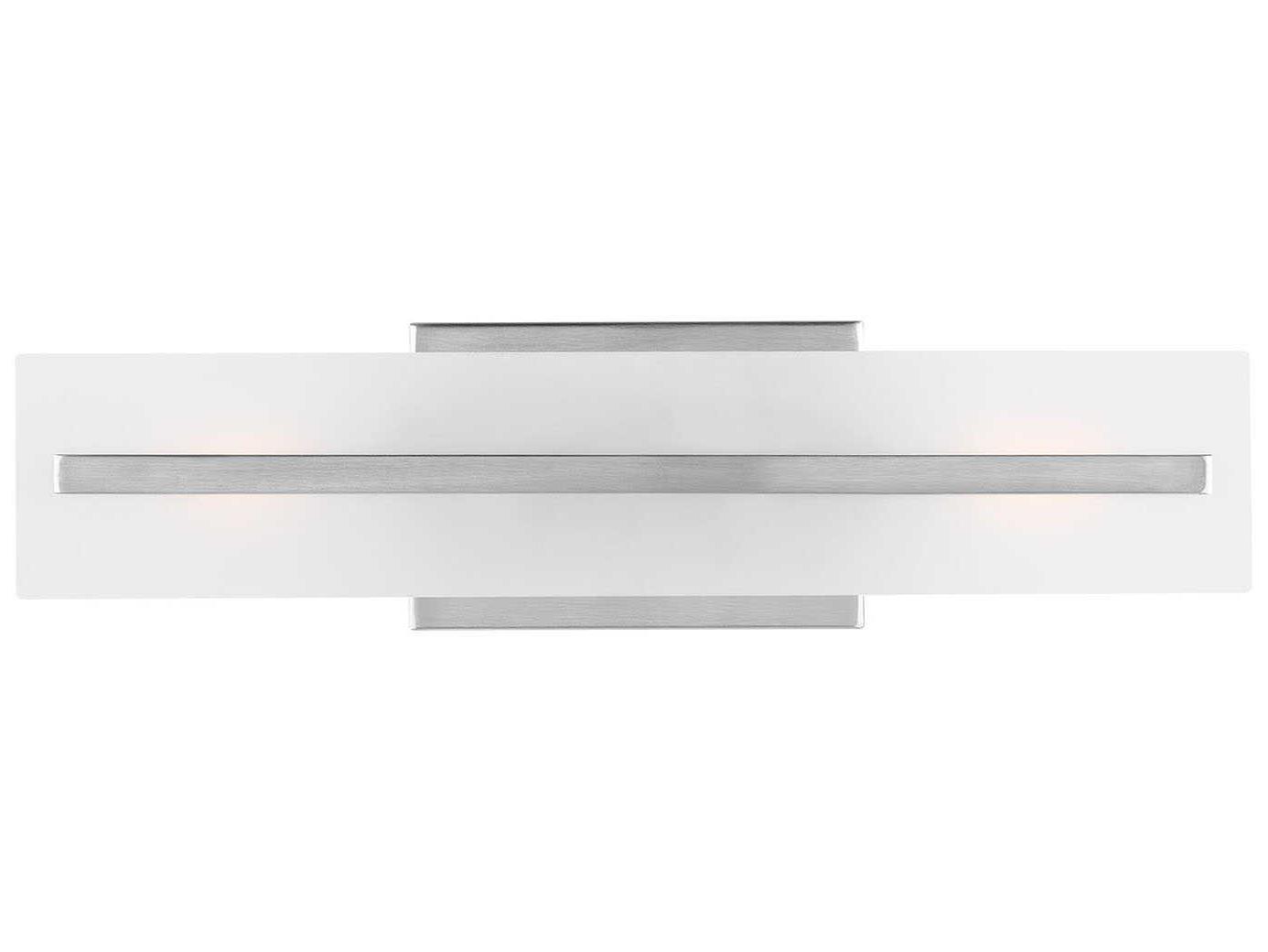 Visual Comfort Studio Dex 2-Light Brushed Nickel Vanity Light