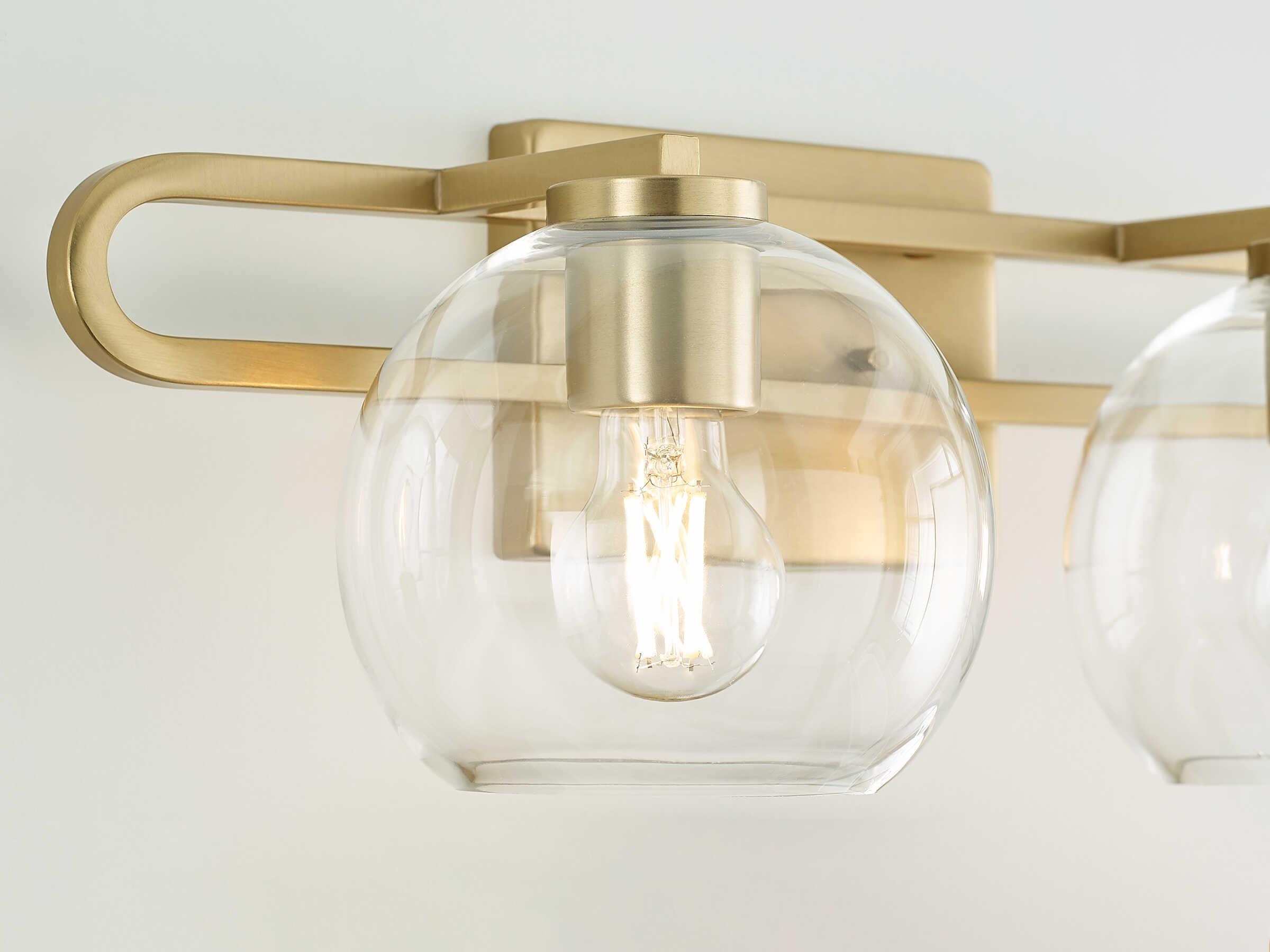 Visual Comfort Studio Codyn 2-Light Satin Brass Vanity Light