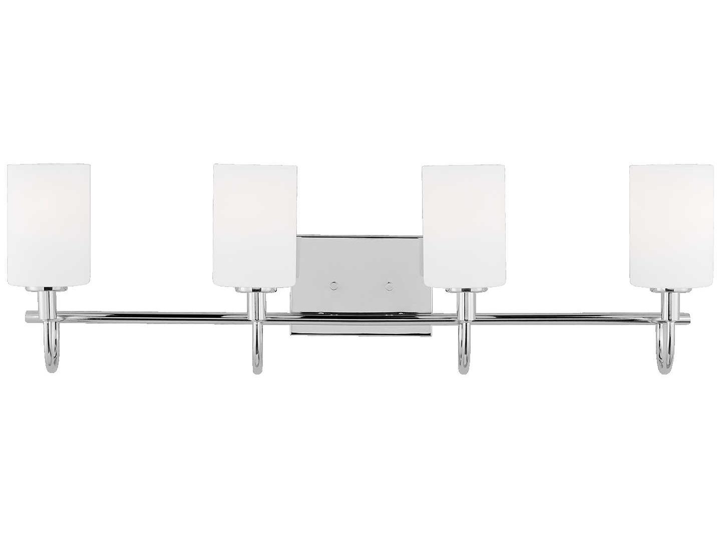 Visual Comfort Studio Oak Moore 4-Light Chrome Vanity Light