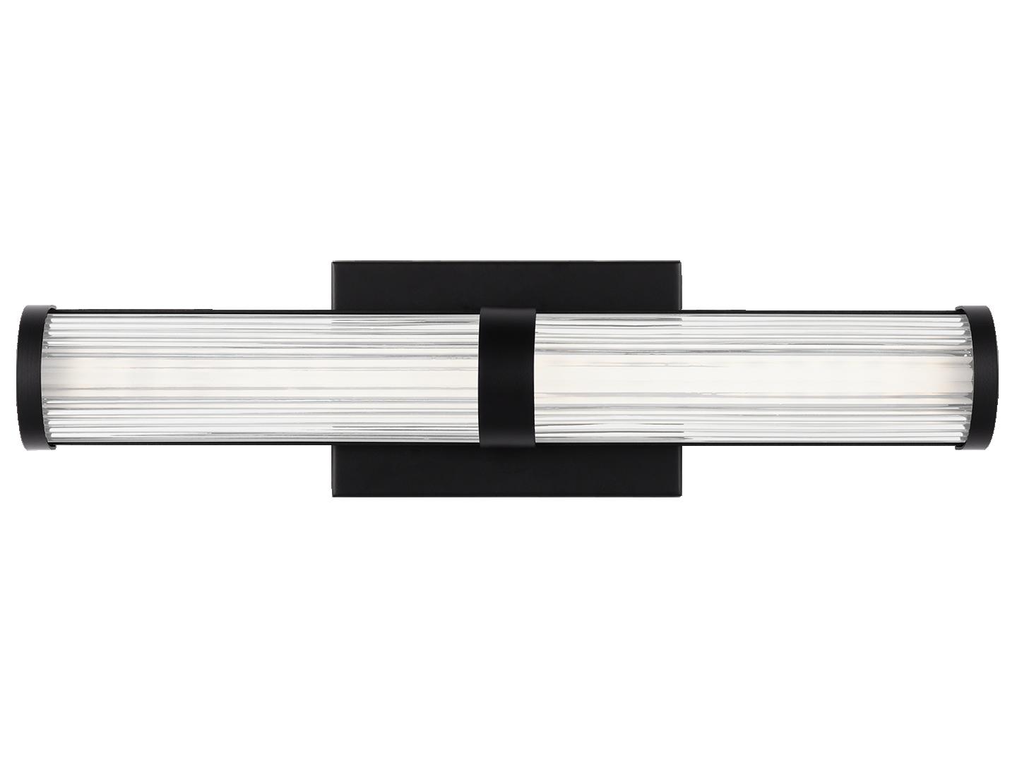 Visual Comfort Studio Syden 1-Light Midnight Black Vanity Light