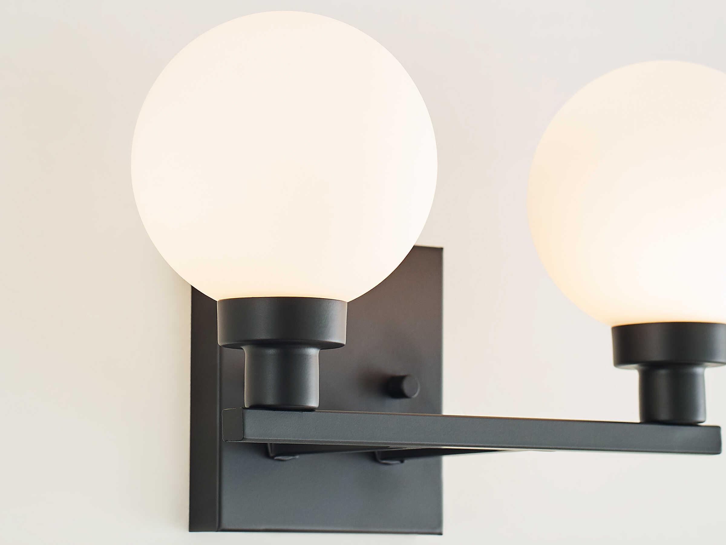 Visual Comfort Studio Clybourn 2-Light Midnight Black Vanity Light