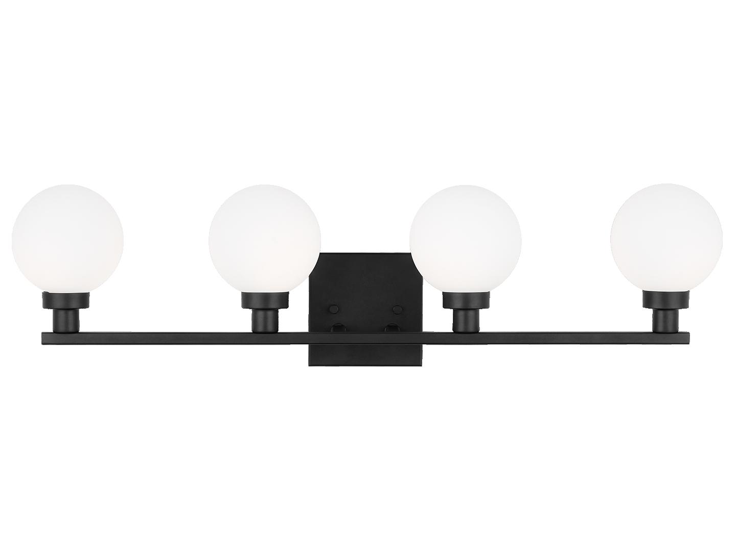 Visual Comfort Studio Clybourn 4-Light Midnight Black Vanity Light