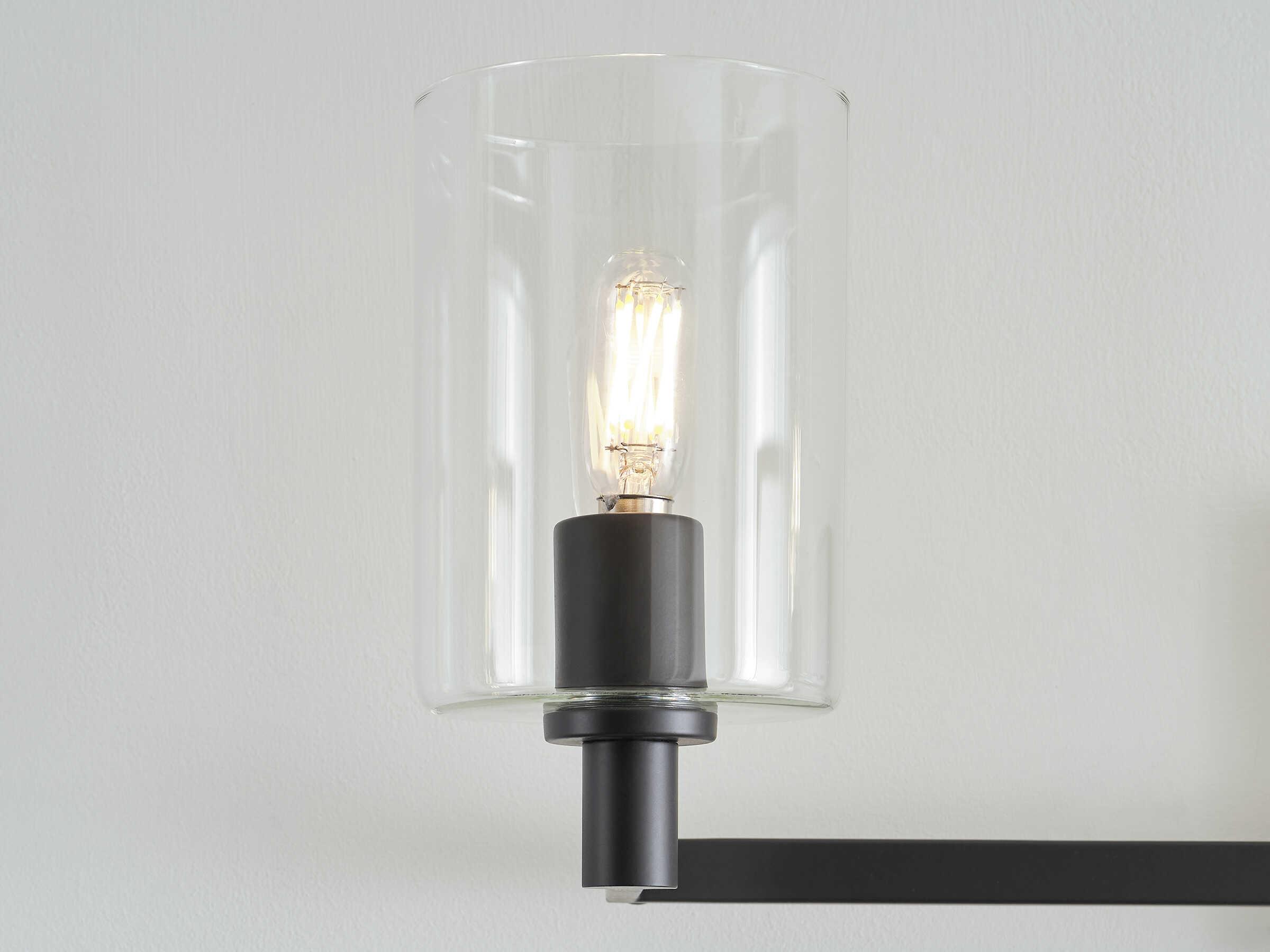 Visual Comfort Studio Fullton 3-Light Midnight Black Vanity Light