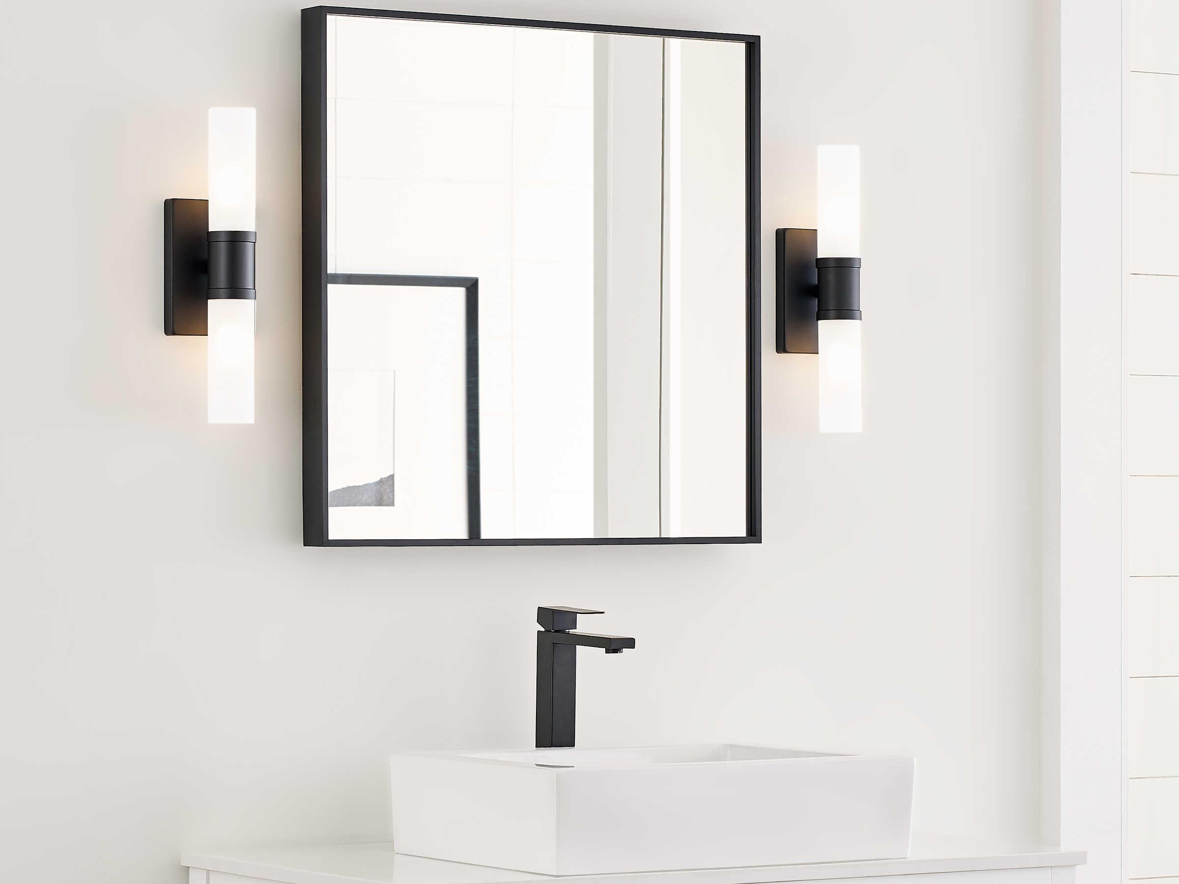 Visual Comfort Studio Keaton 2-Light Midnight Black Vanity Light