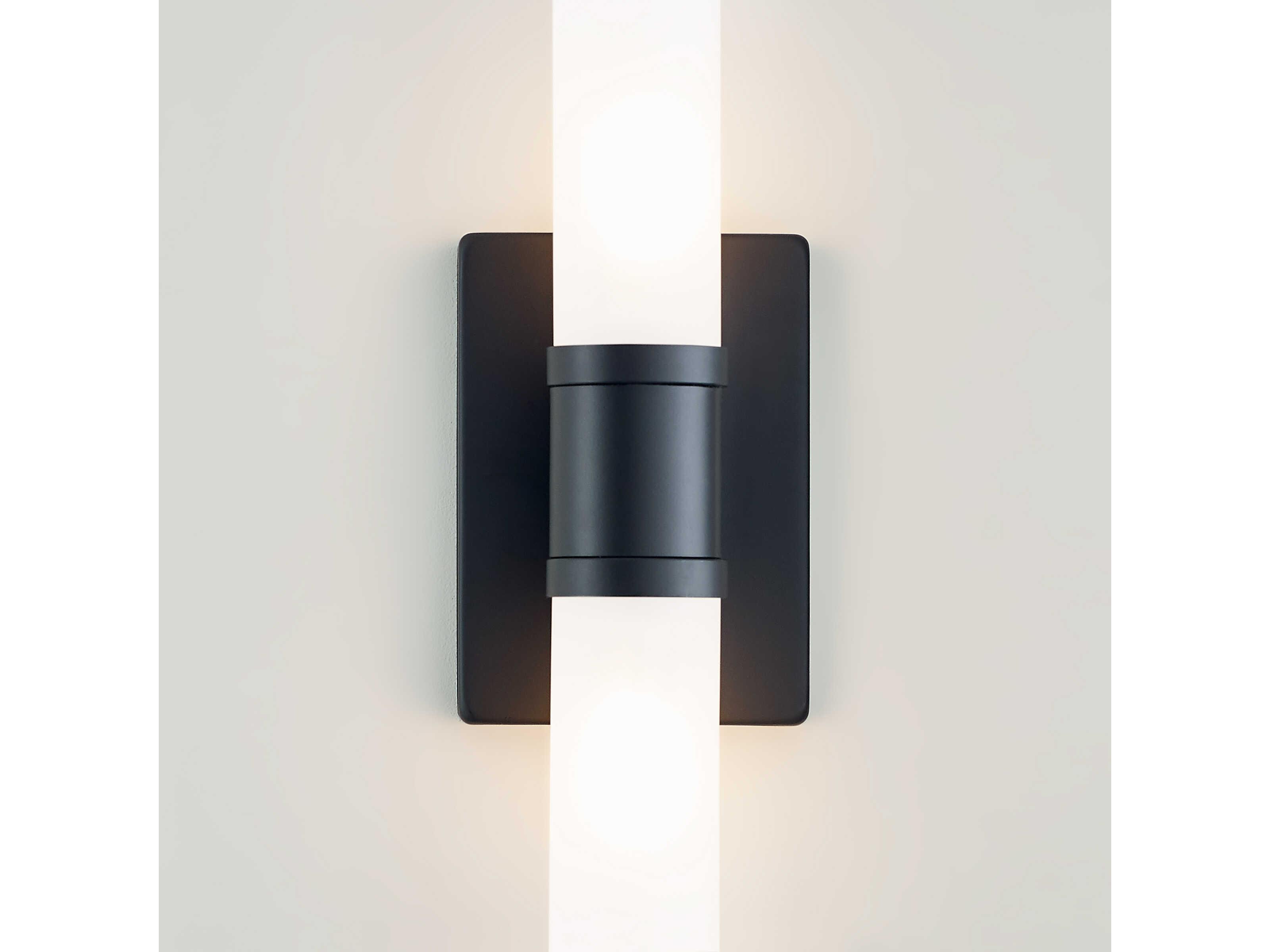 Visual Comfort Studio Keaton 2-Light Midnight Black Vanity Light