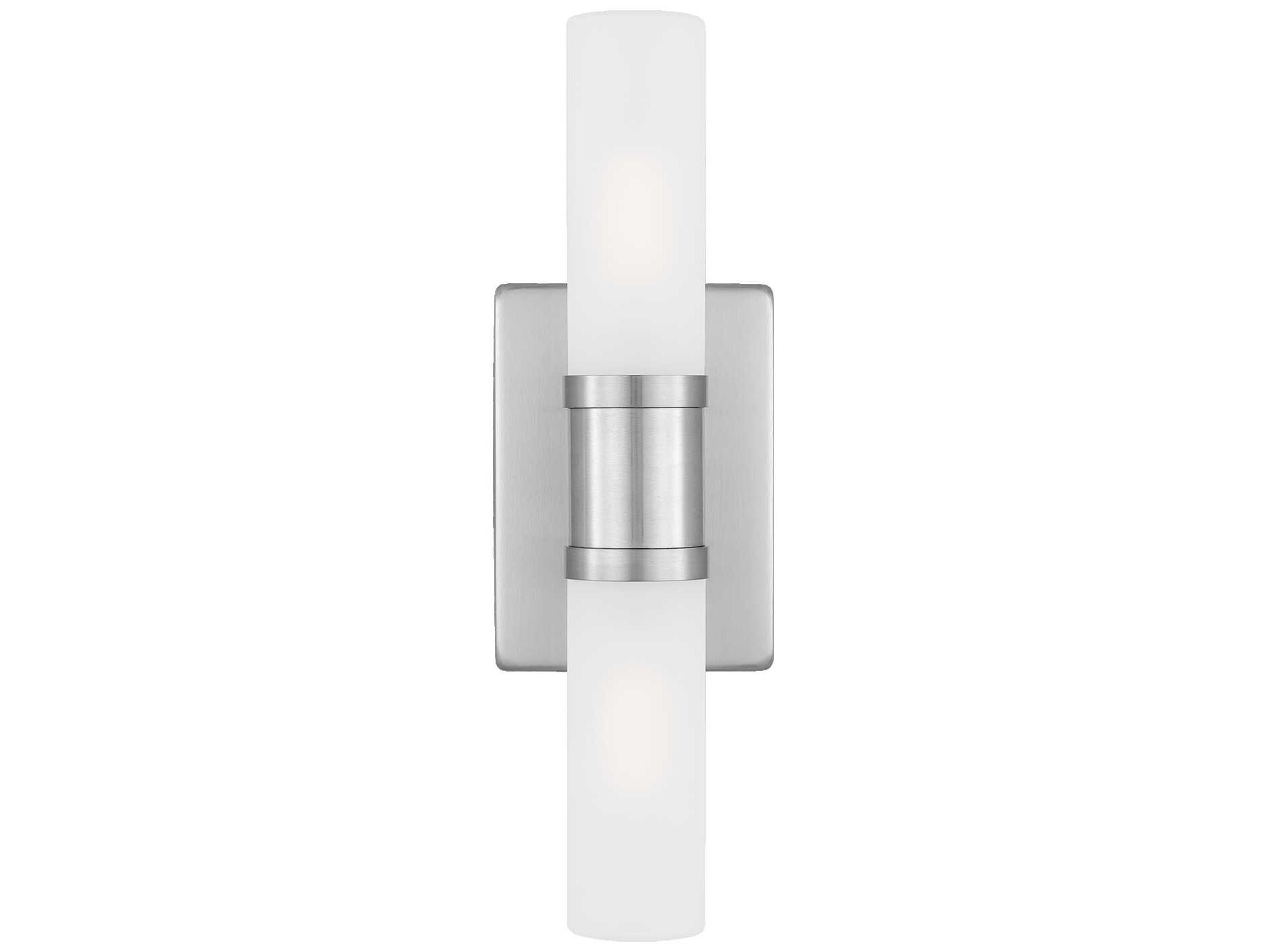 Visual Comfort Studio Keaton 2-Light Brushed Nickel Vanity Light