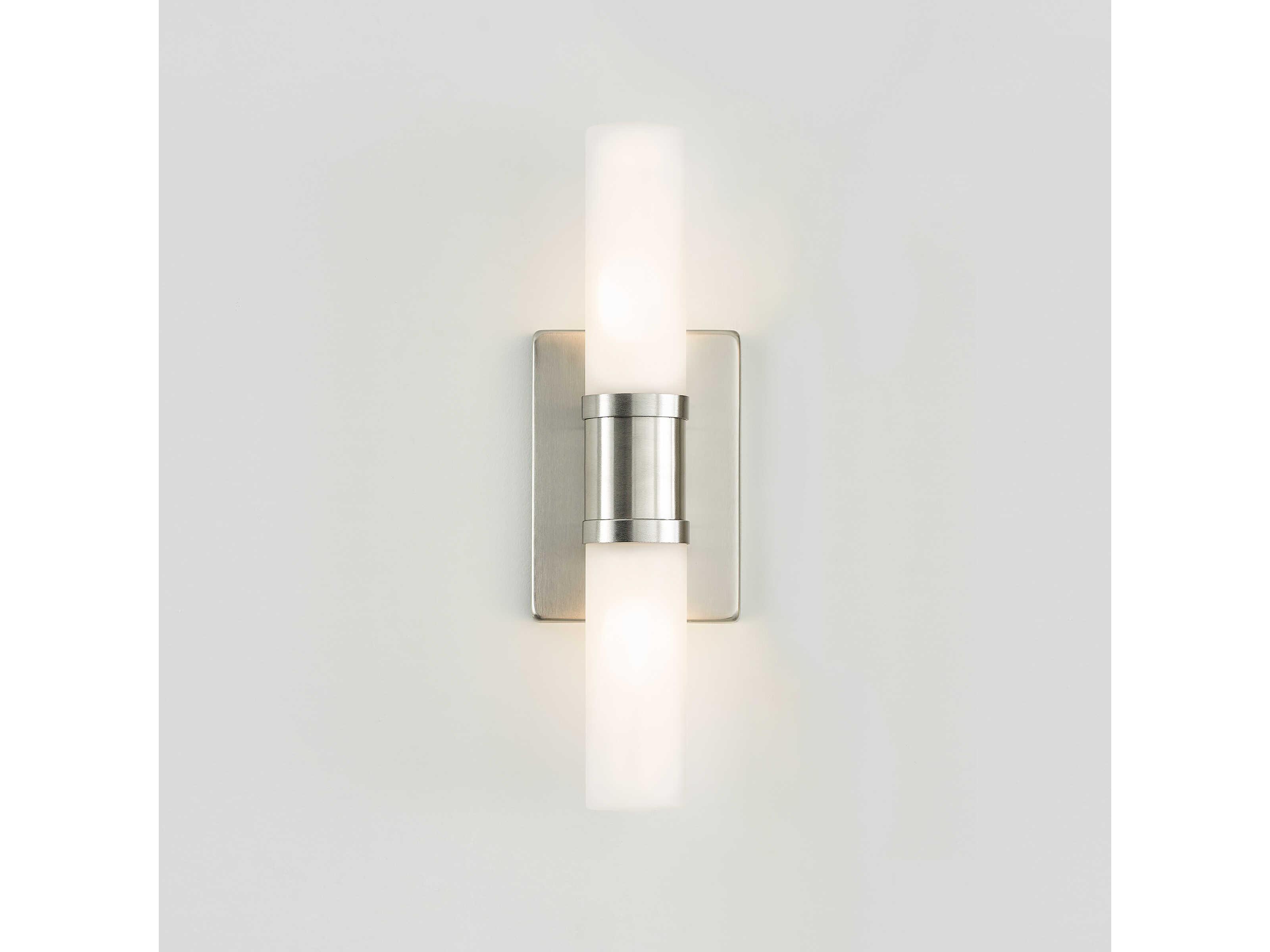Visual Comfort Studio Keaton 2-Light Brushed Nickel Vanity Light