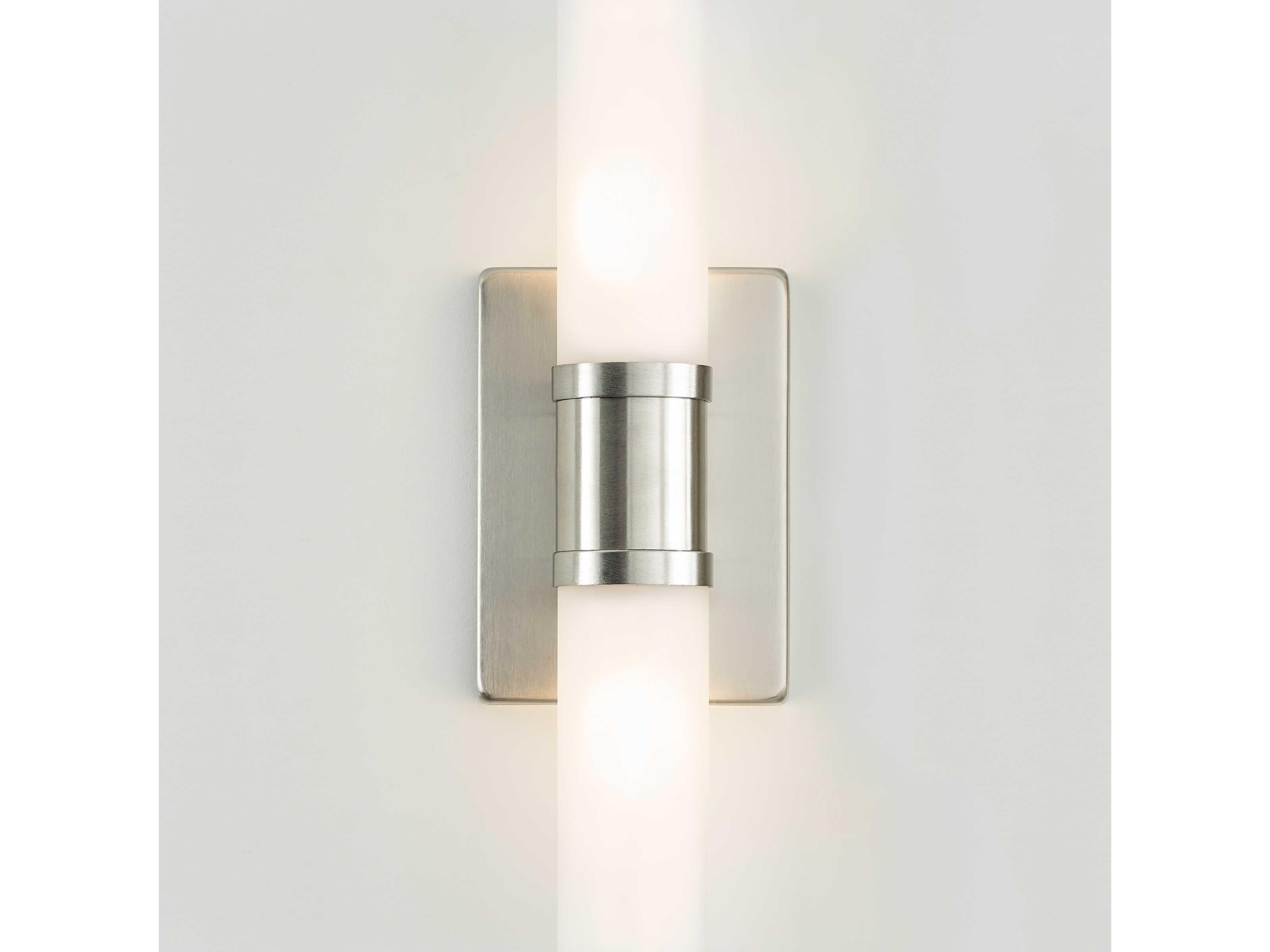 Visual Comfort Studio Keaton 2-Light Brushed Nickel Vanity Light