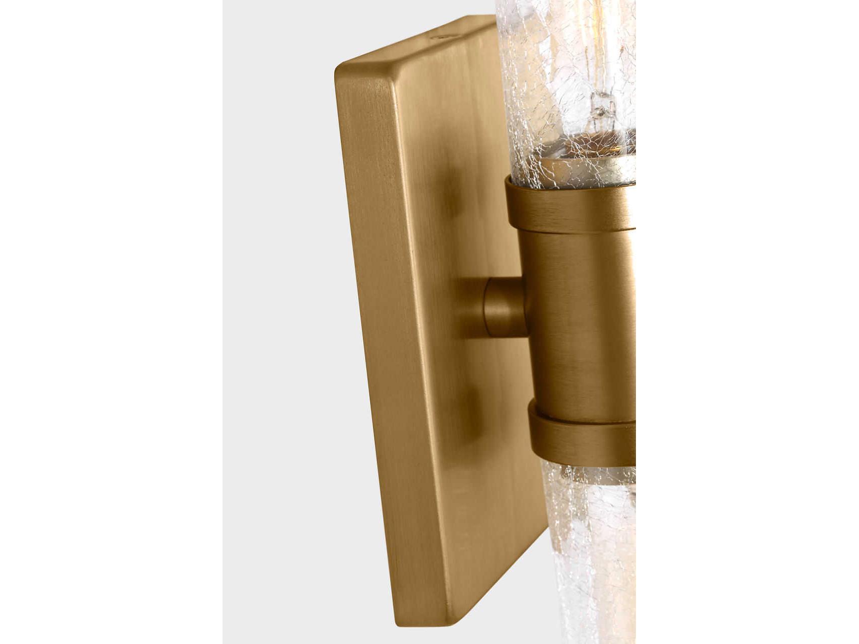 Visual Comfort Studio Keaton 2-Light Satin Brass Vanity Light