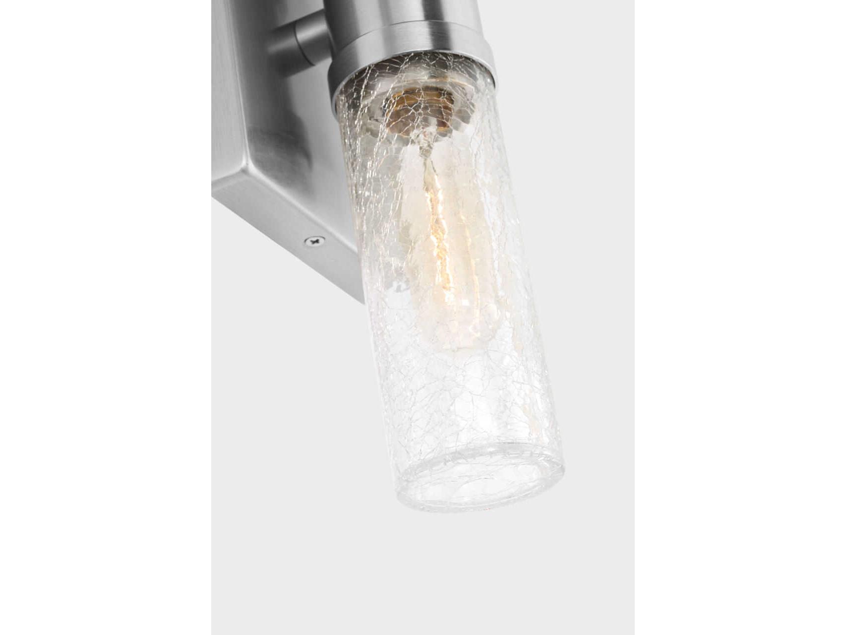 Visual Comfort Studio Keaton 2-Light Brushed Nickel Vanity Light