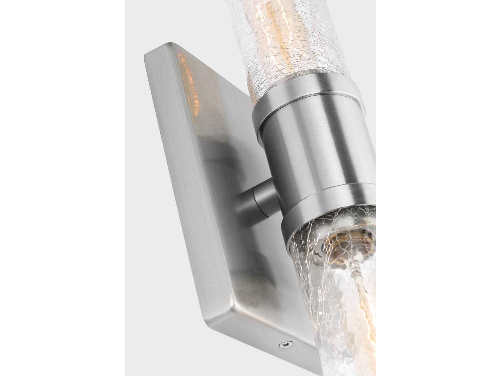 Visual Comfort Studio Keaton 2-Light Brushed Nickel Vanity Light