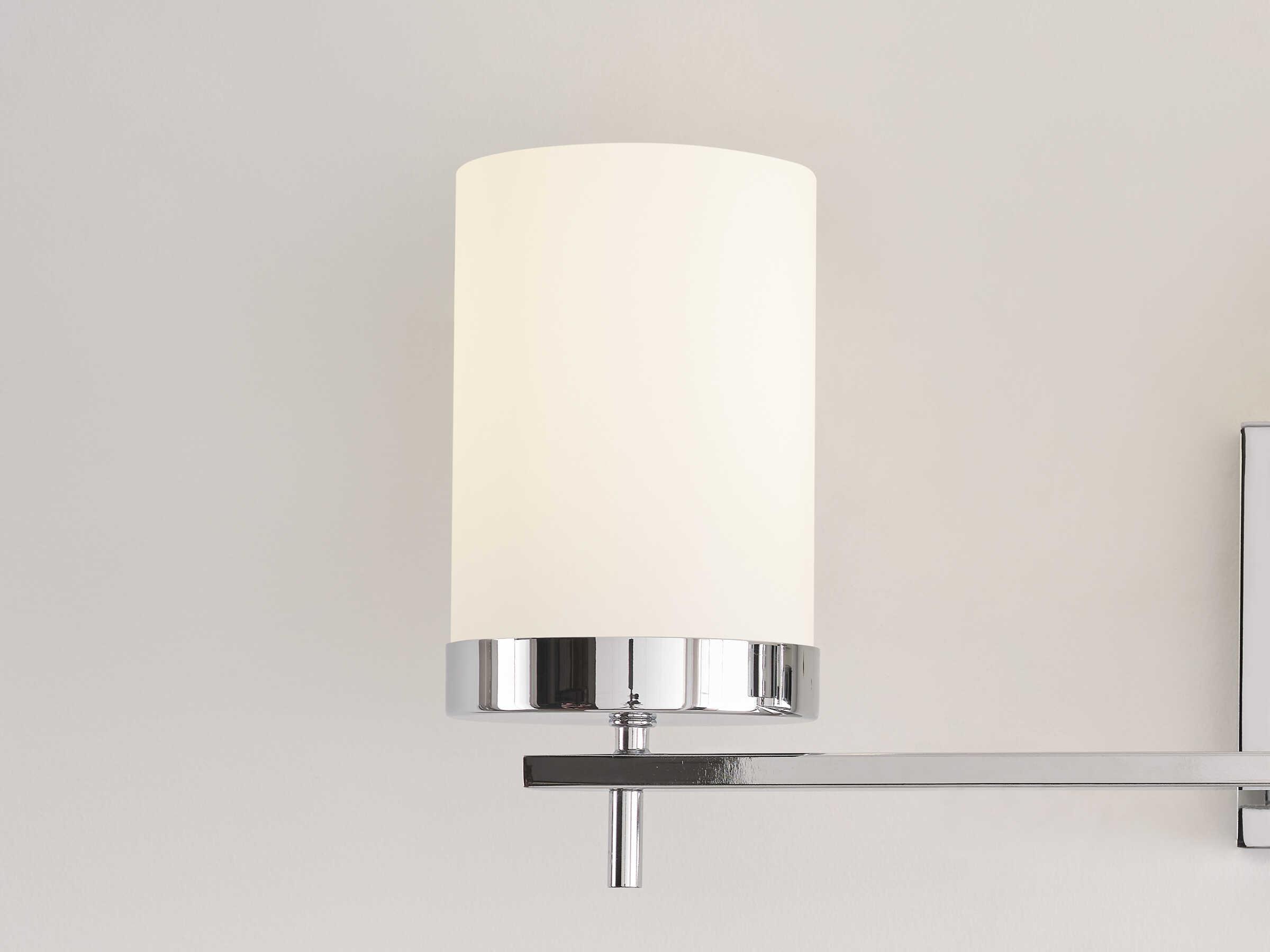 Visual Comfort Studio Zire 3-Light Chrome Vanity Light