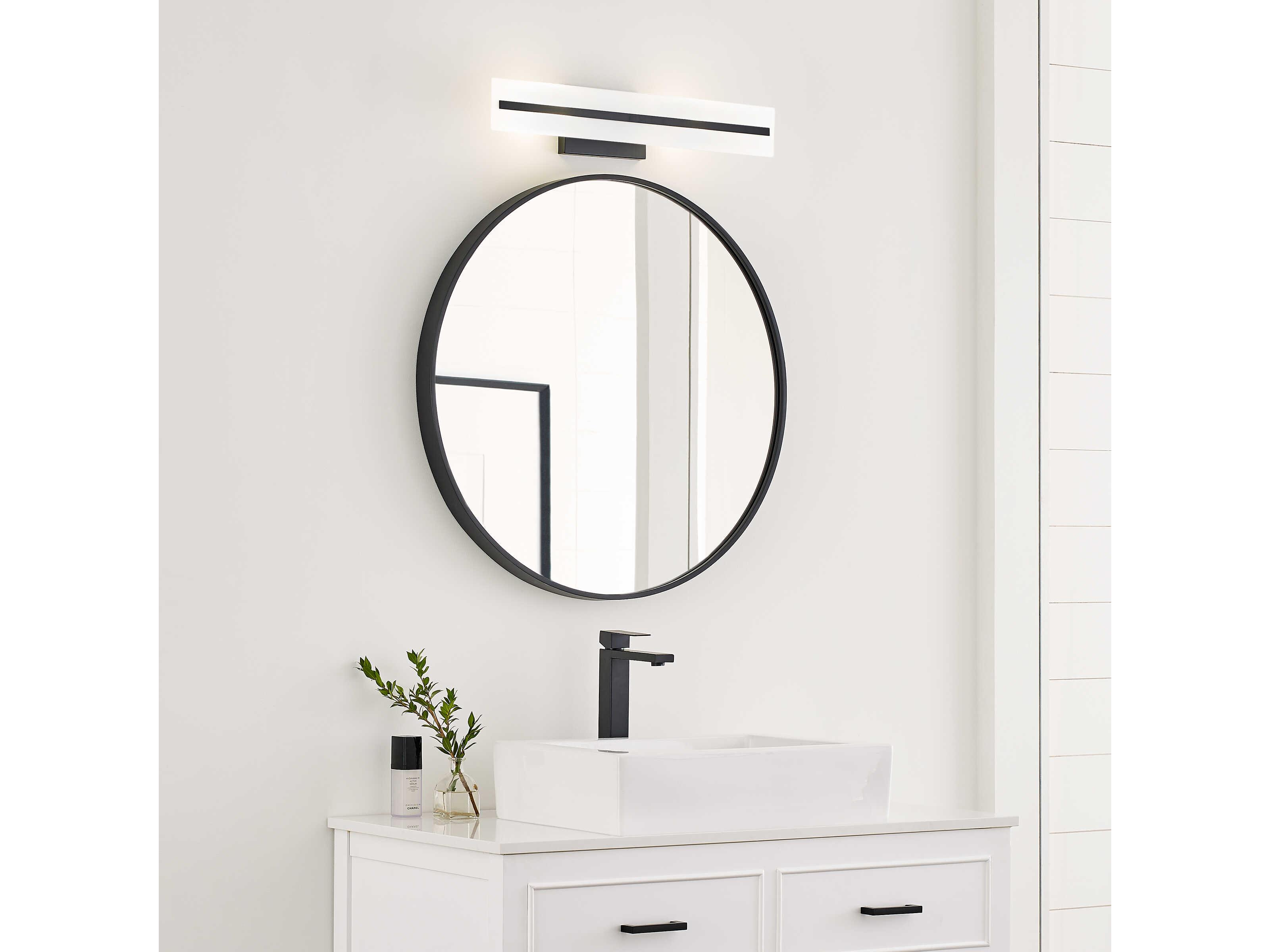 Visual Comfort Studio Dex 2-Light Midnight Black Vanity Light