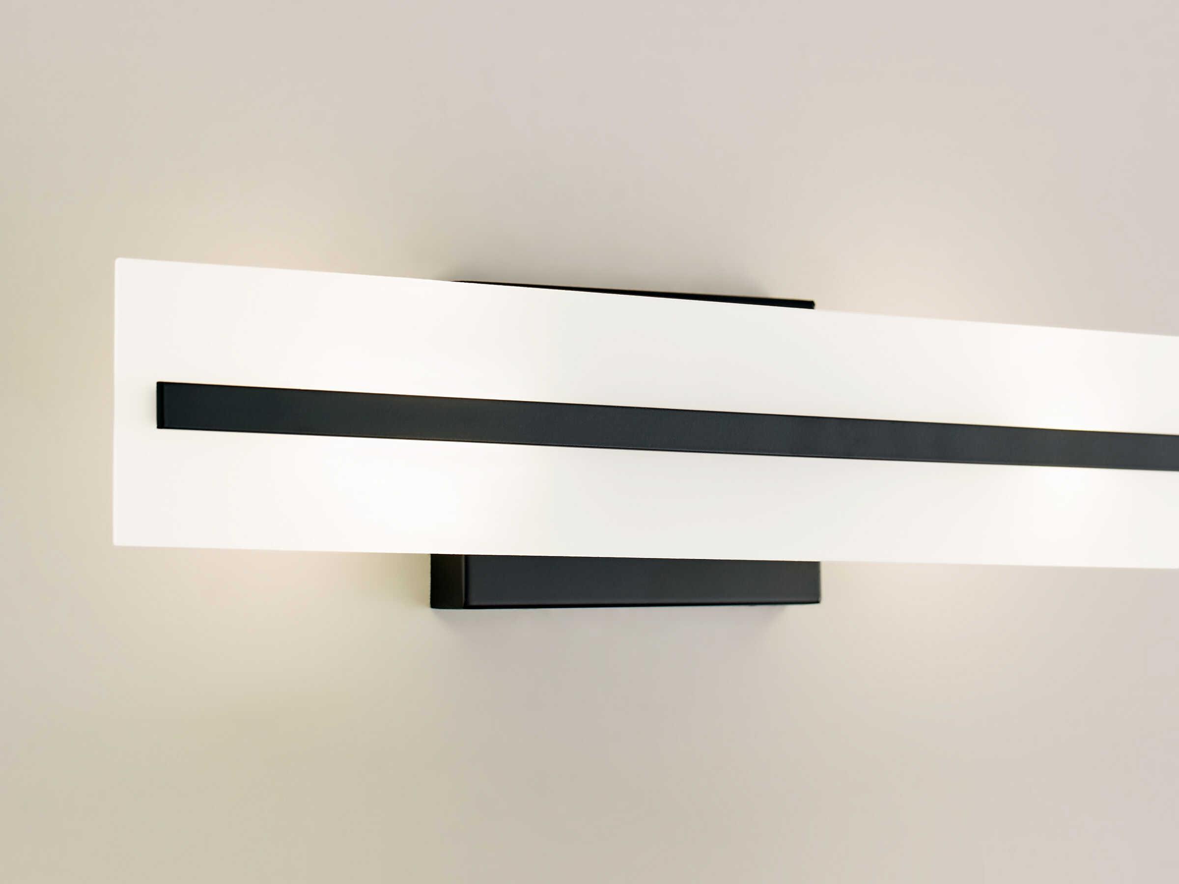 Visual Comfort Studio Dex 2-Light Midnight Black Vanity Light