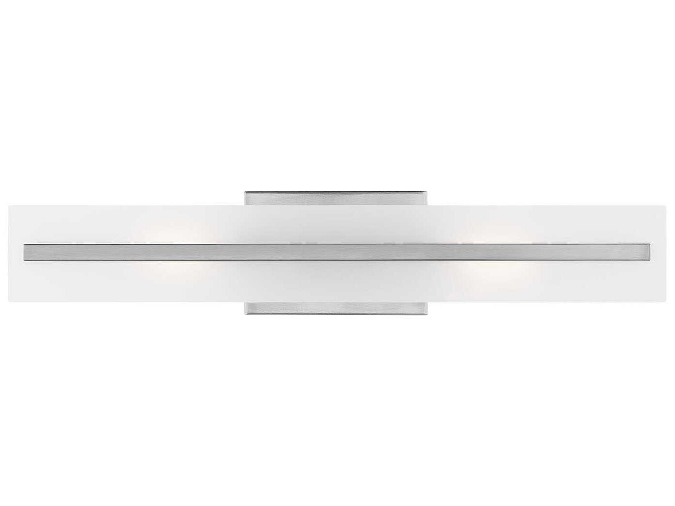 Visual Comfort Studio Dex 2-Light Brushed Nickel Vanity Light