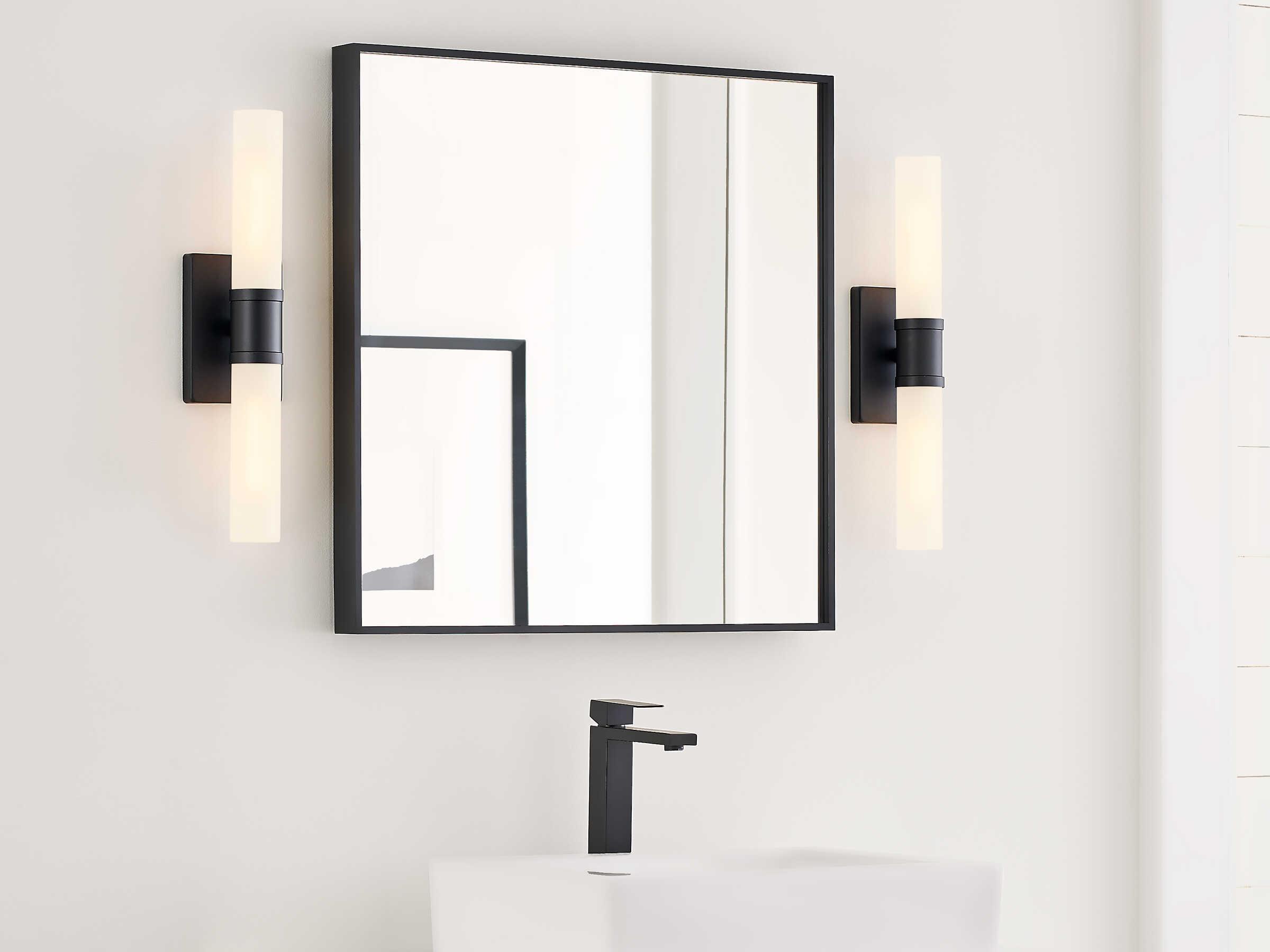 Visual Comfort Studio Keaton 2-Light Midnight Black Vanity Light