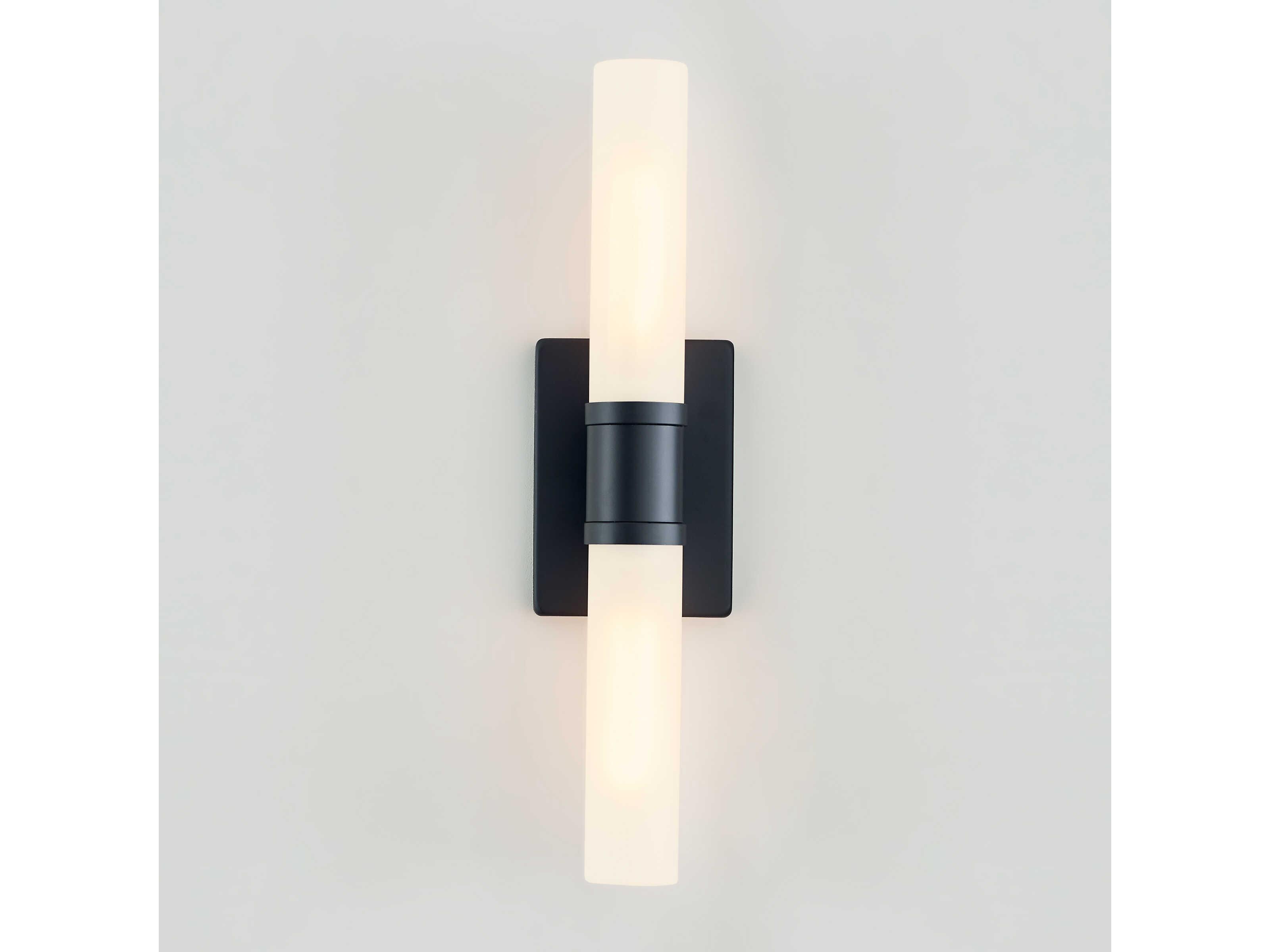 Visual Comfort Studio Keaton 2-Light Midnight Black Vanity Light