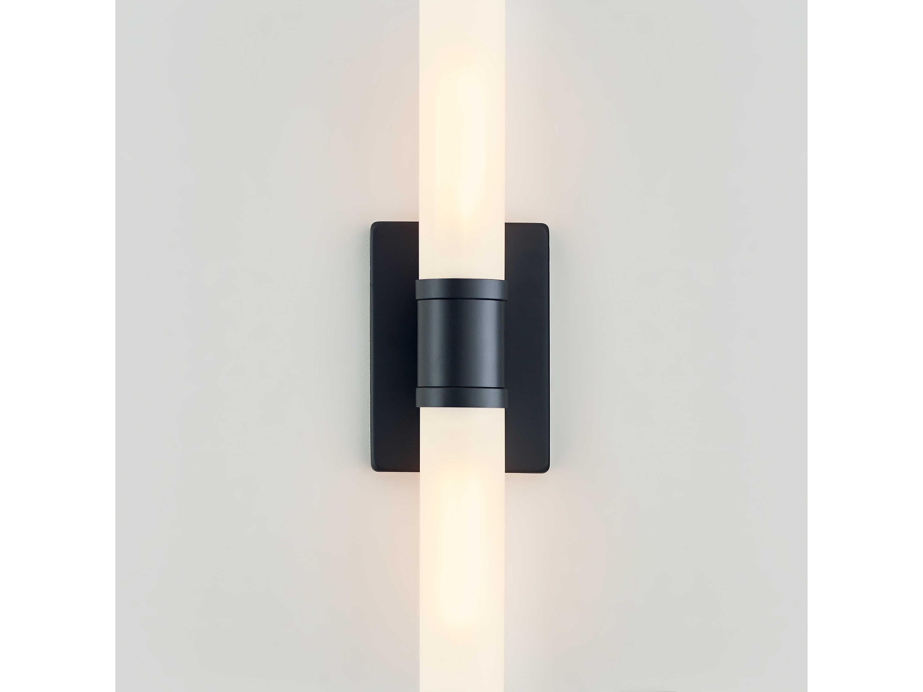 Visual Comfort Studio Keaton 2-Light Midnight Black Vanity Light