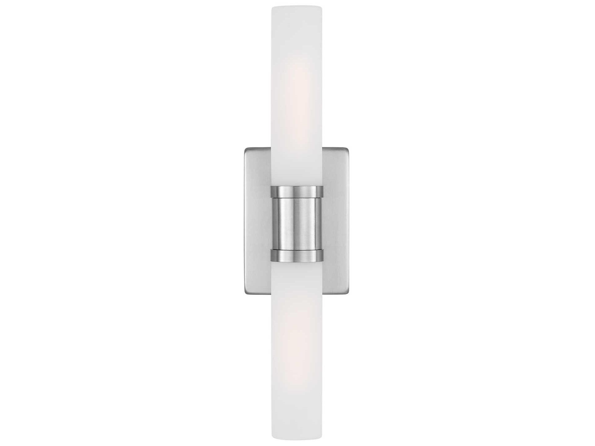 Visual Comfort Studio Keaton 2-Light Brushed Nickel Vanity Light