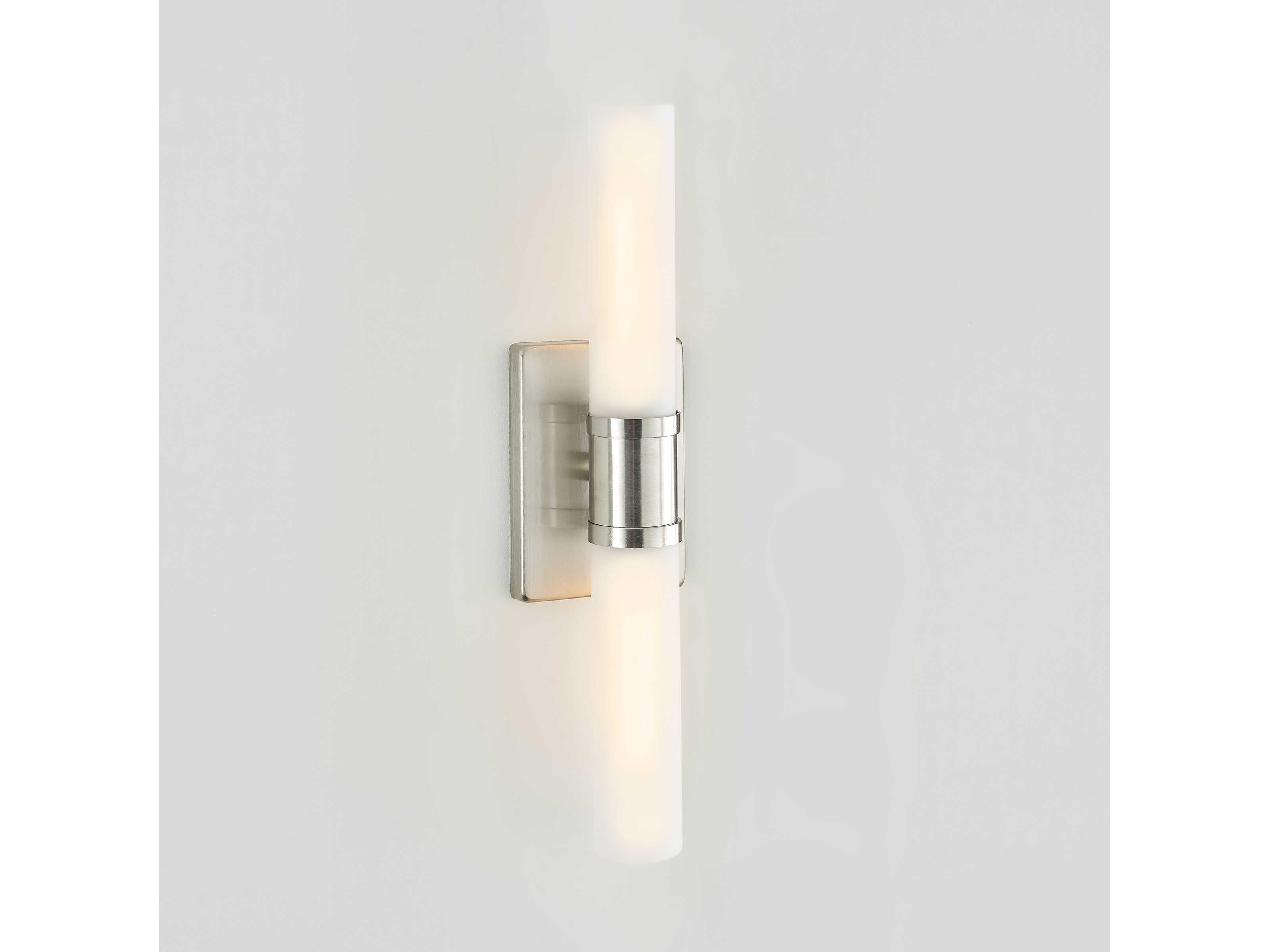 Visual Comfort Studio Keaton 2-Light Brushed Nickel Vanity Light