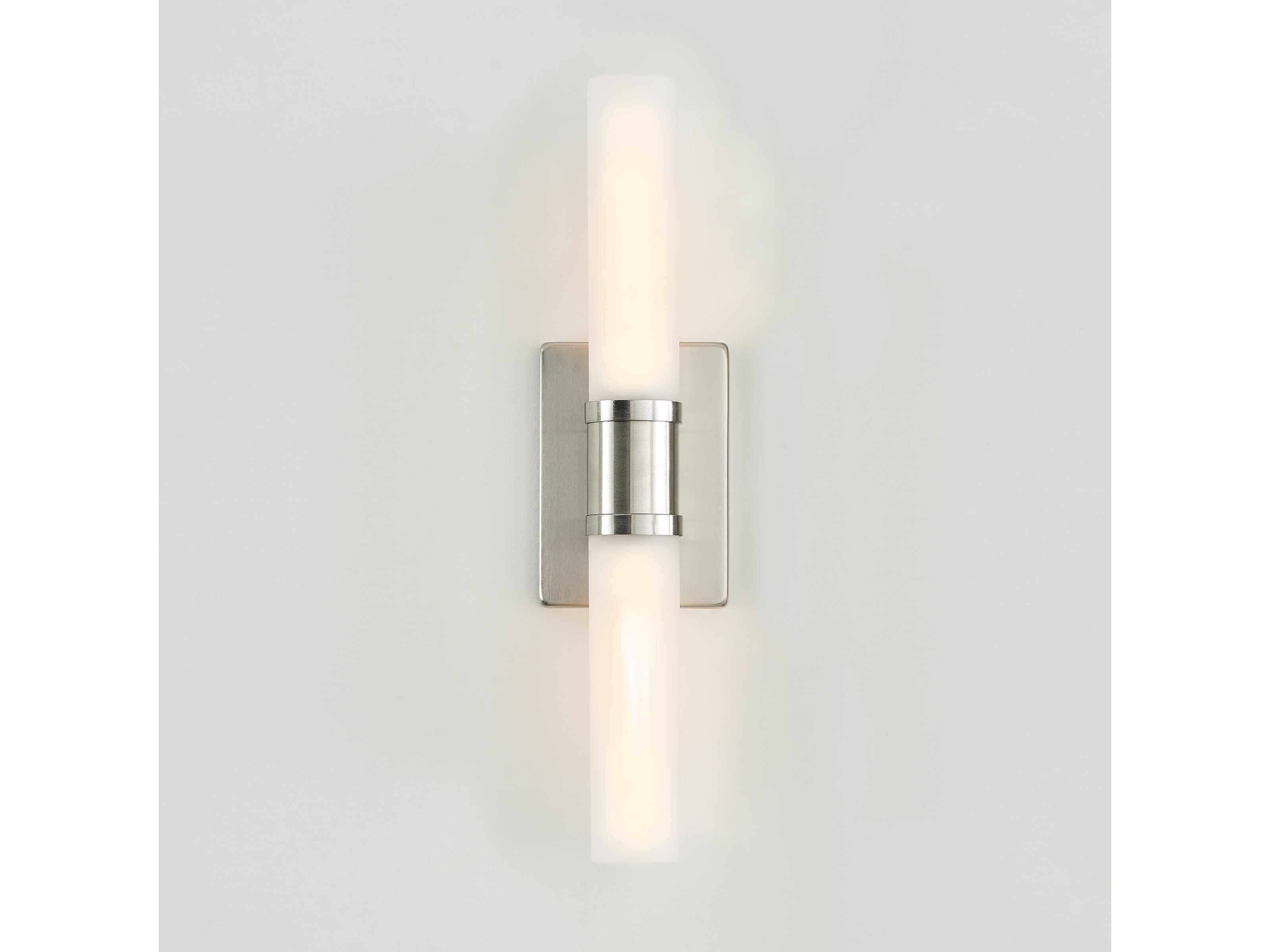 Visual Comfort Studio Keaton 2-Light Brushed Nickel Vanity Light