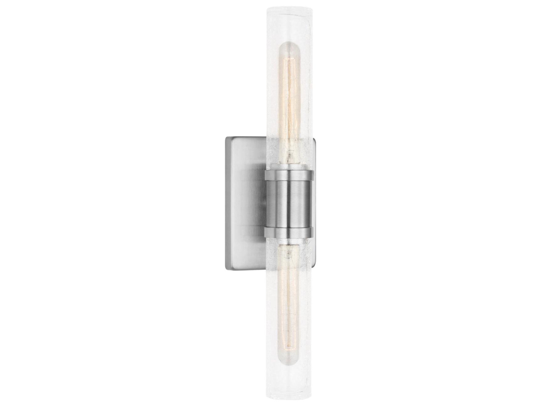 Visual Comfort Studio Keaton 2-Light Brushed Nickel Vanity Light