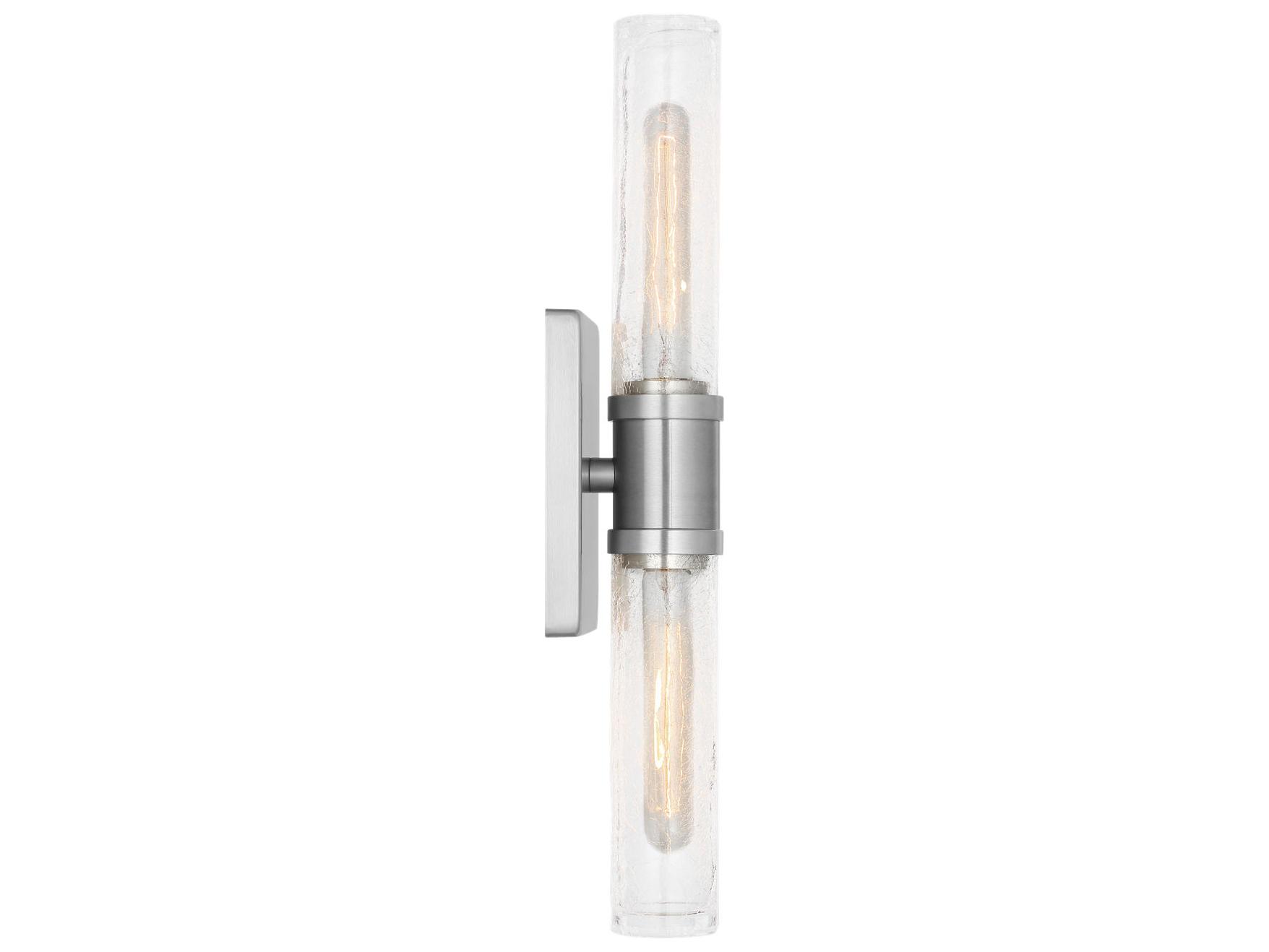 Visual Comfort Studio Keaton 2-Light Brushed Nickel Vanity Light