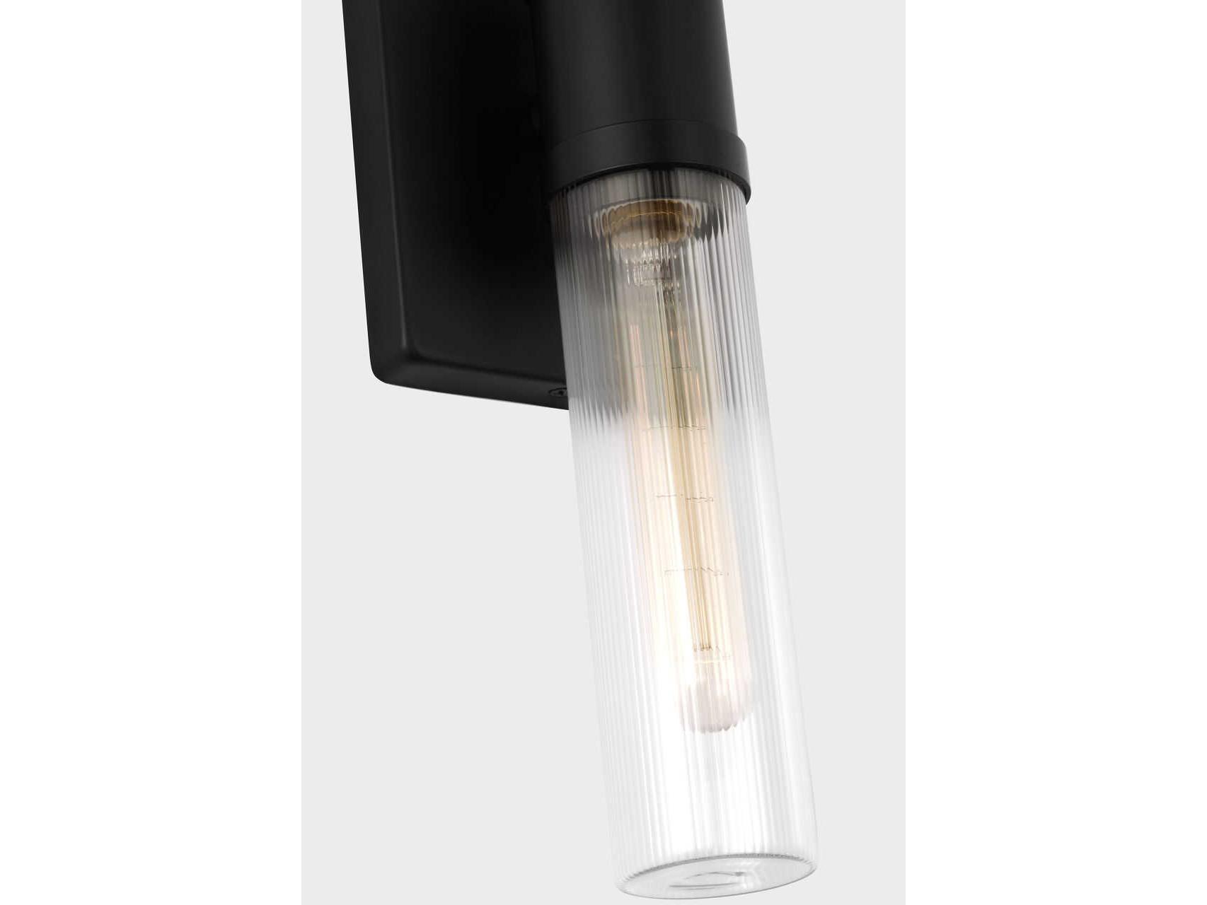 Visual Comfort Studio Keaton 2-Light Midnight Black Vanity Light