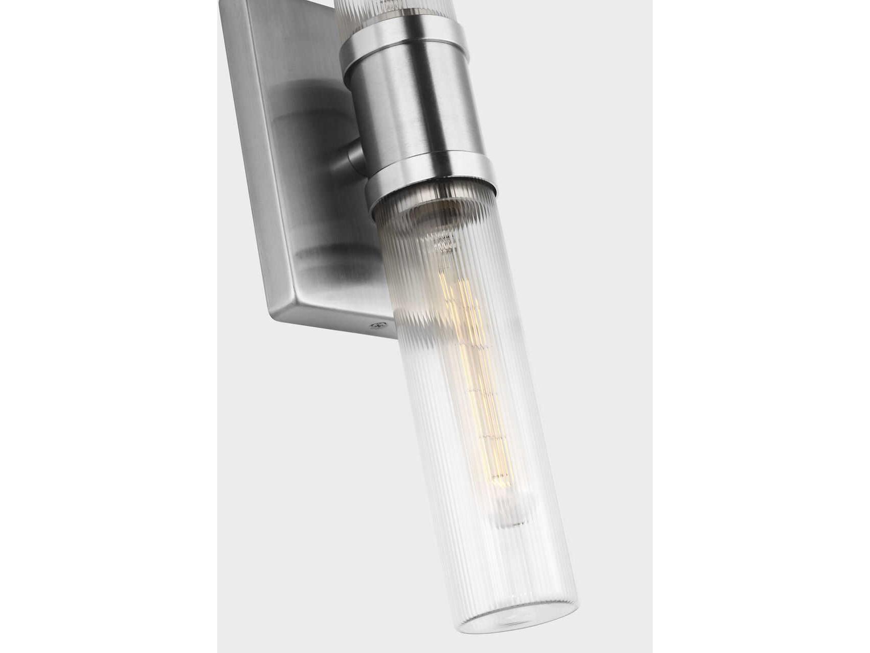 Visual Comfort Studio Keaton 2-Light Brushed Nickel Vanity Light