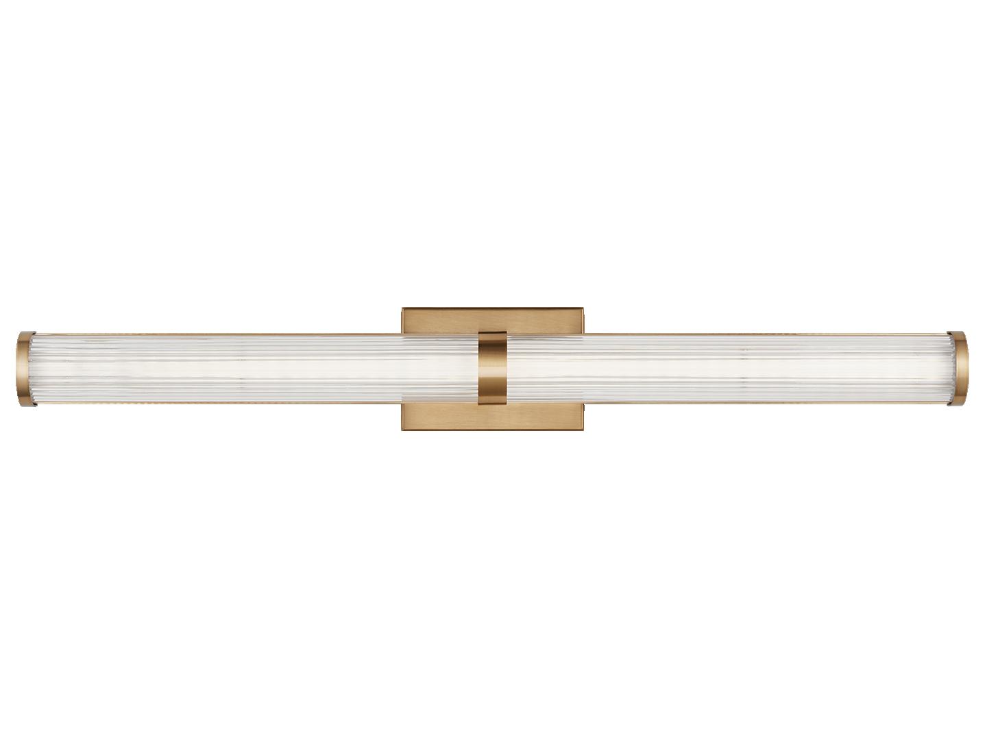 Visual Comfort Studio Syden 1-Light Satin Brass Vanity Light