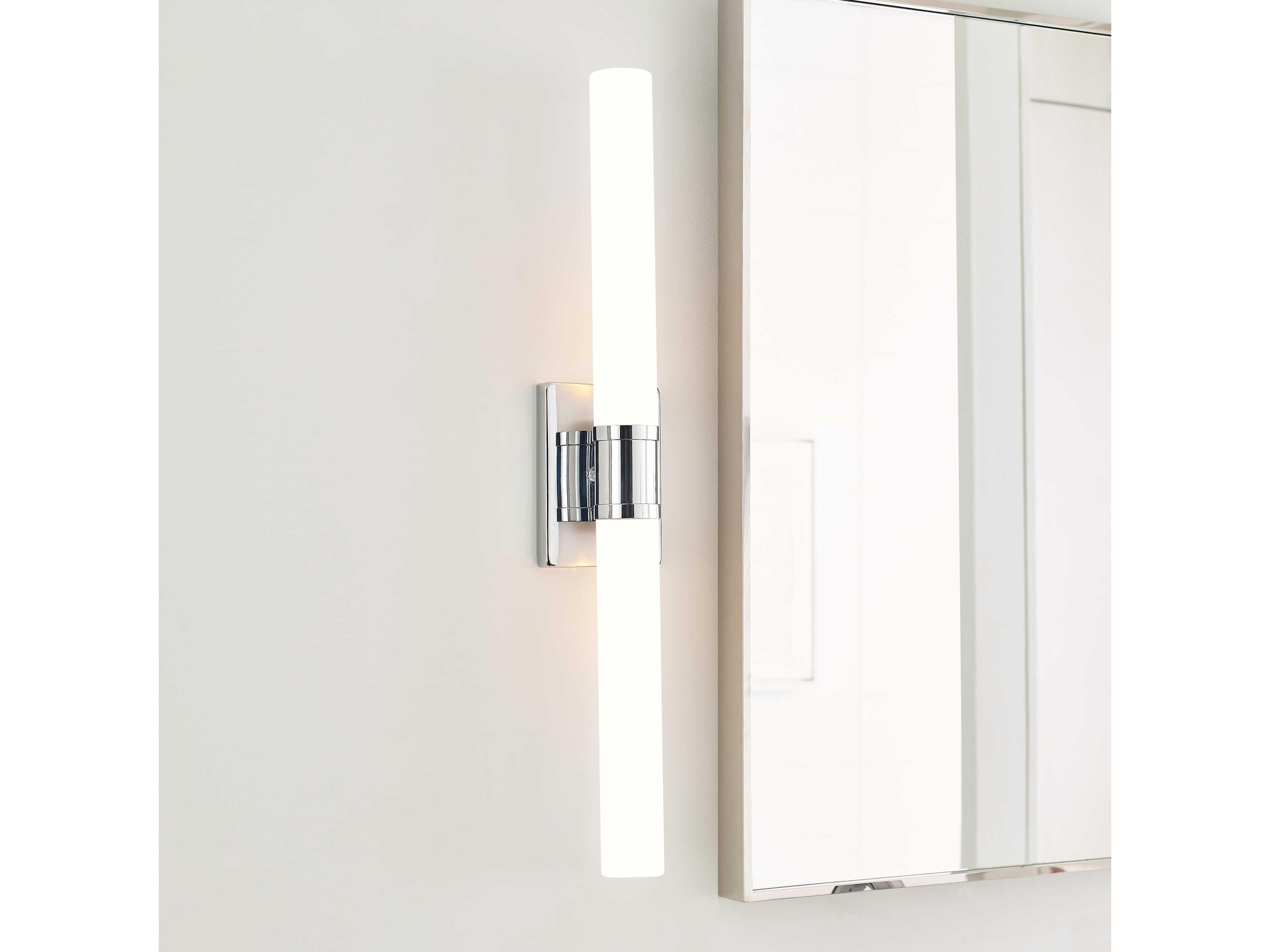 Visual Comfort Studio Keaton 2-Light Chrome Vanity Light