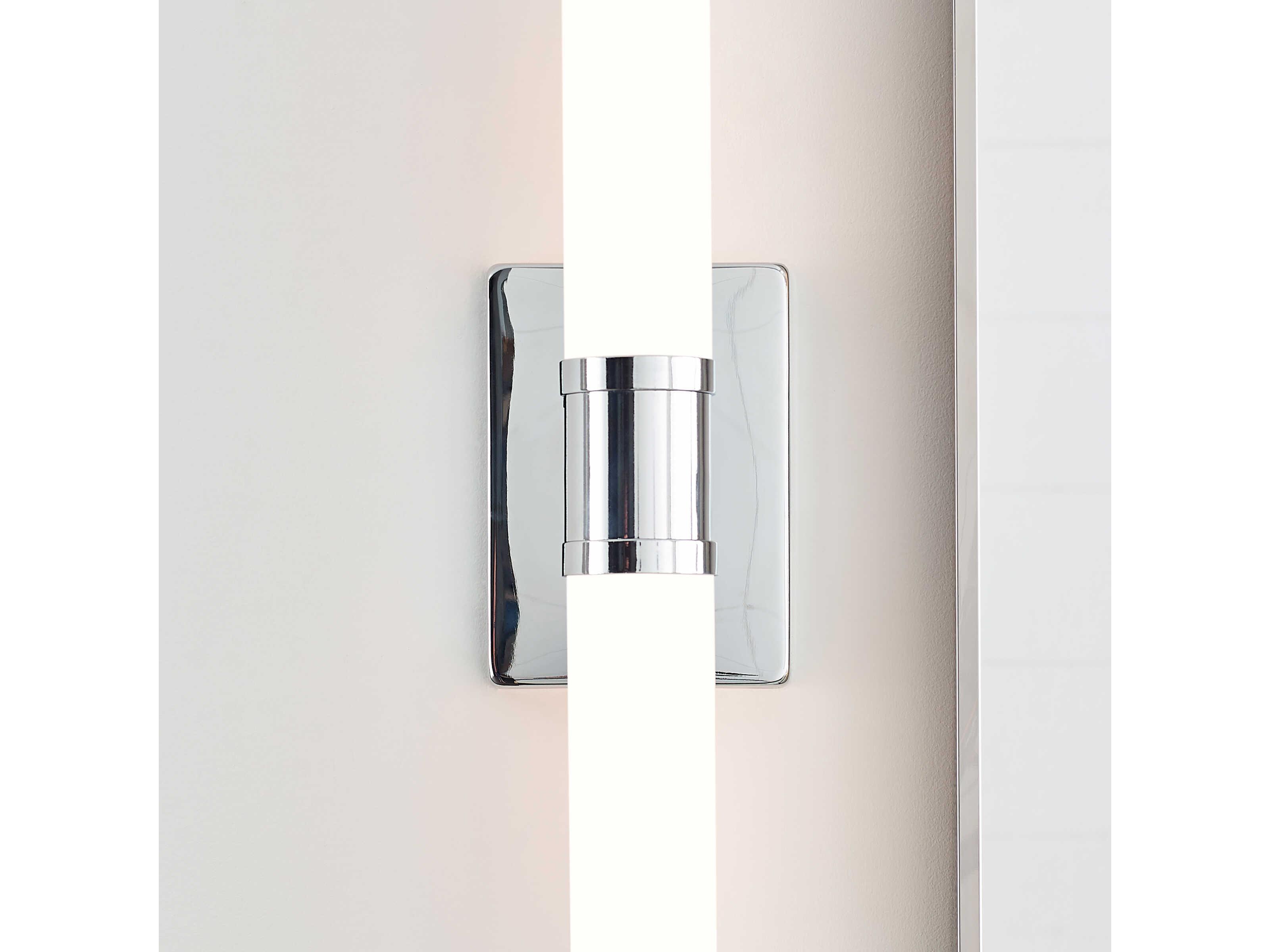 Visual Comfort Studio Keaton 2-Light Chrome Vanity Light