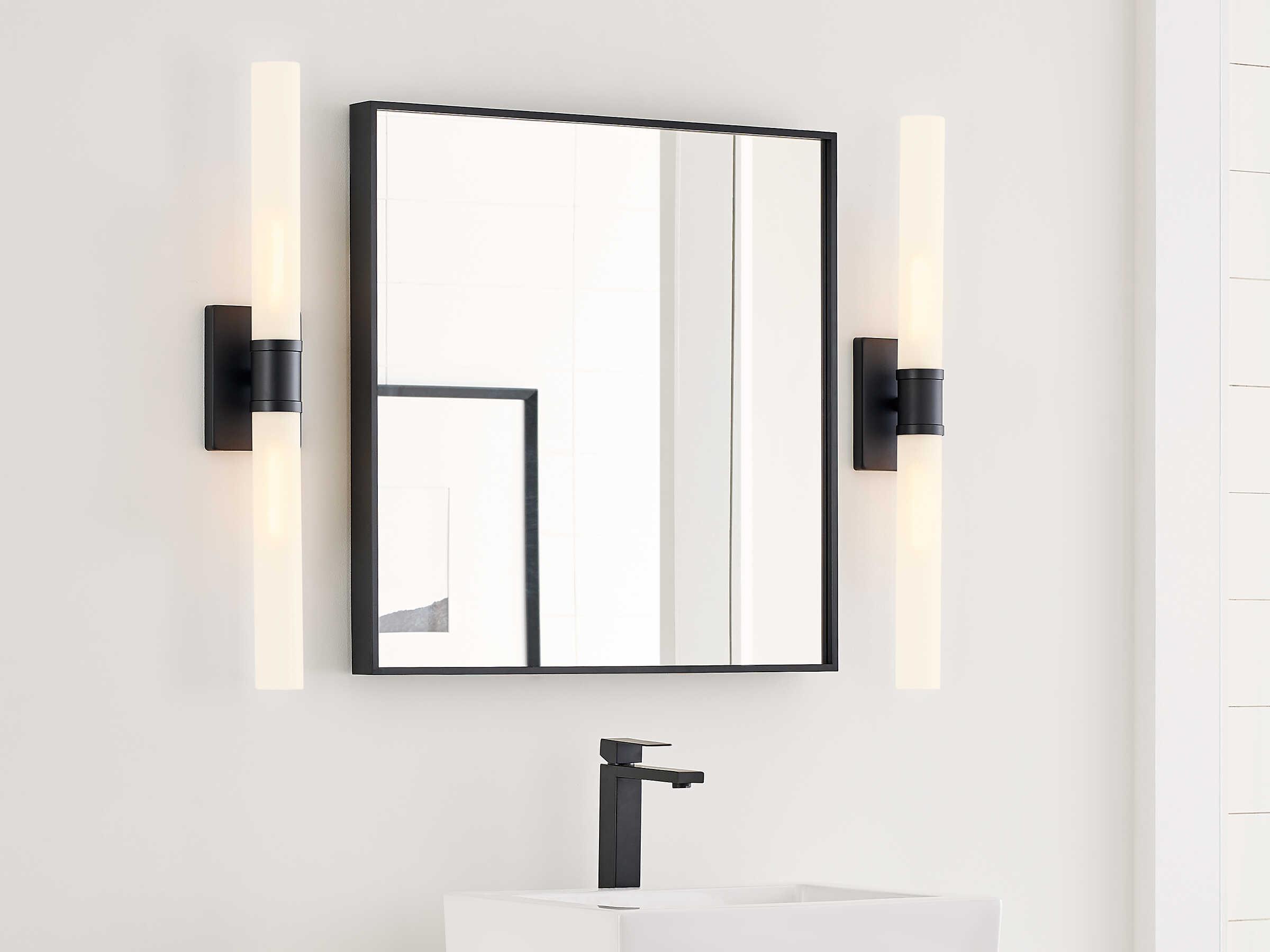 Visual Comfort Studio Keaton 2-Light Midnight Black Vanity Light