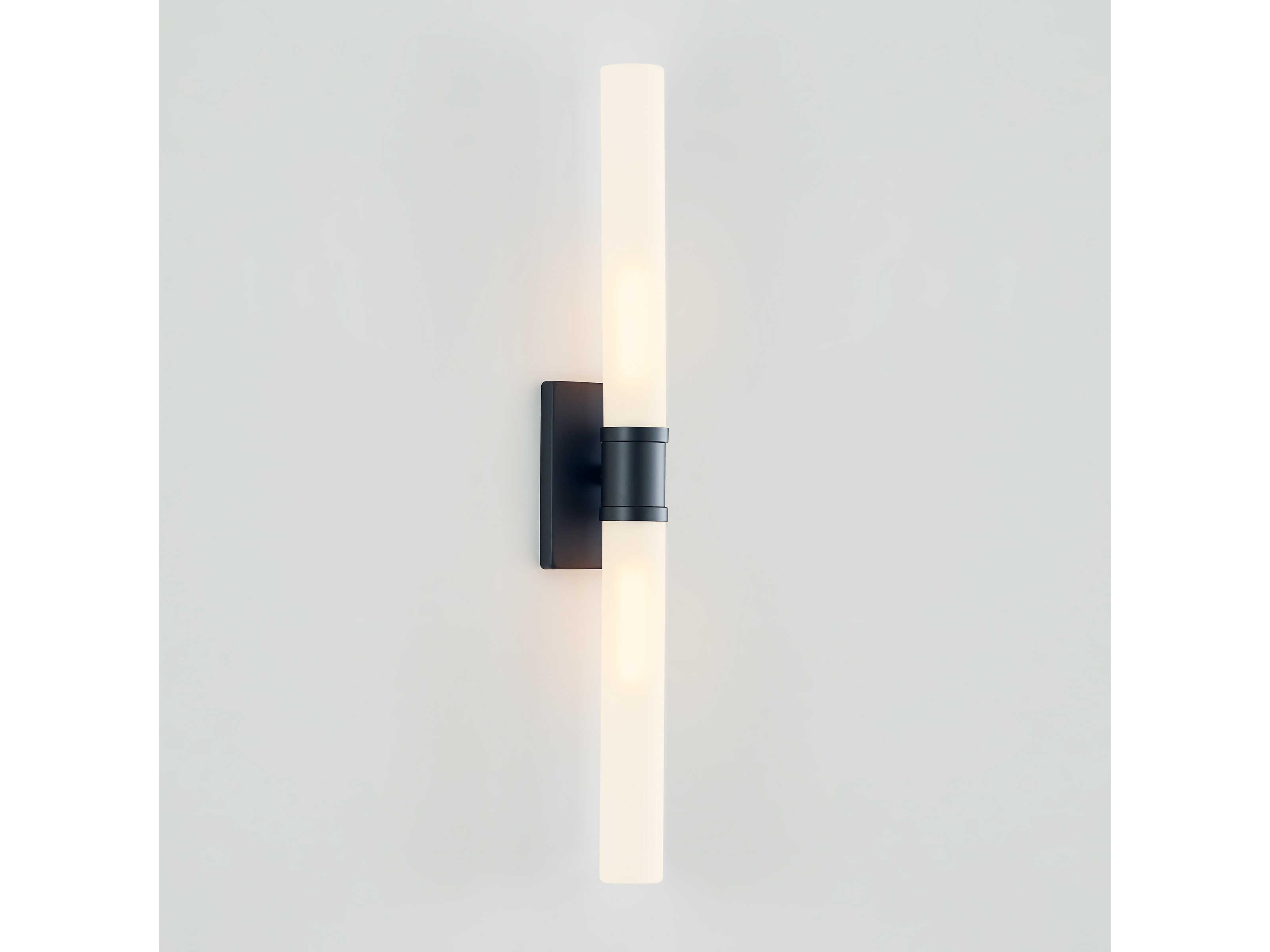 Visual Comfort Studio Keaton 2-Light Midnight Black Vanity Light