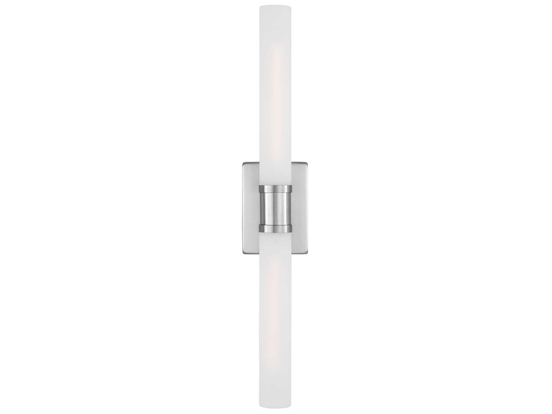 Visual Comfort Studio Keaton 2-Light Brushed Nickel Vanity Light