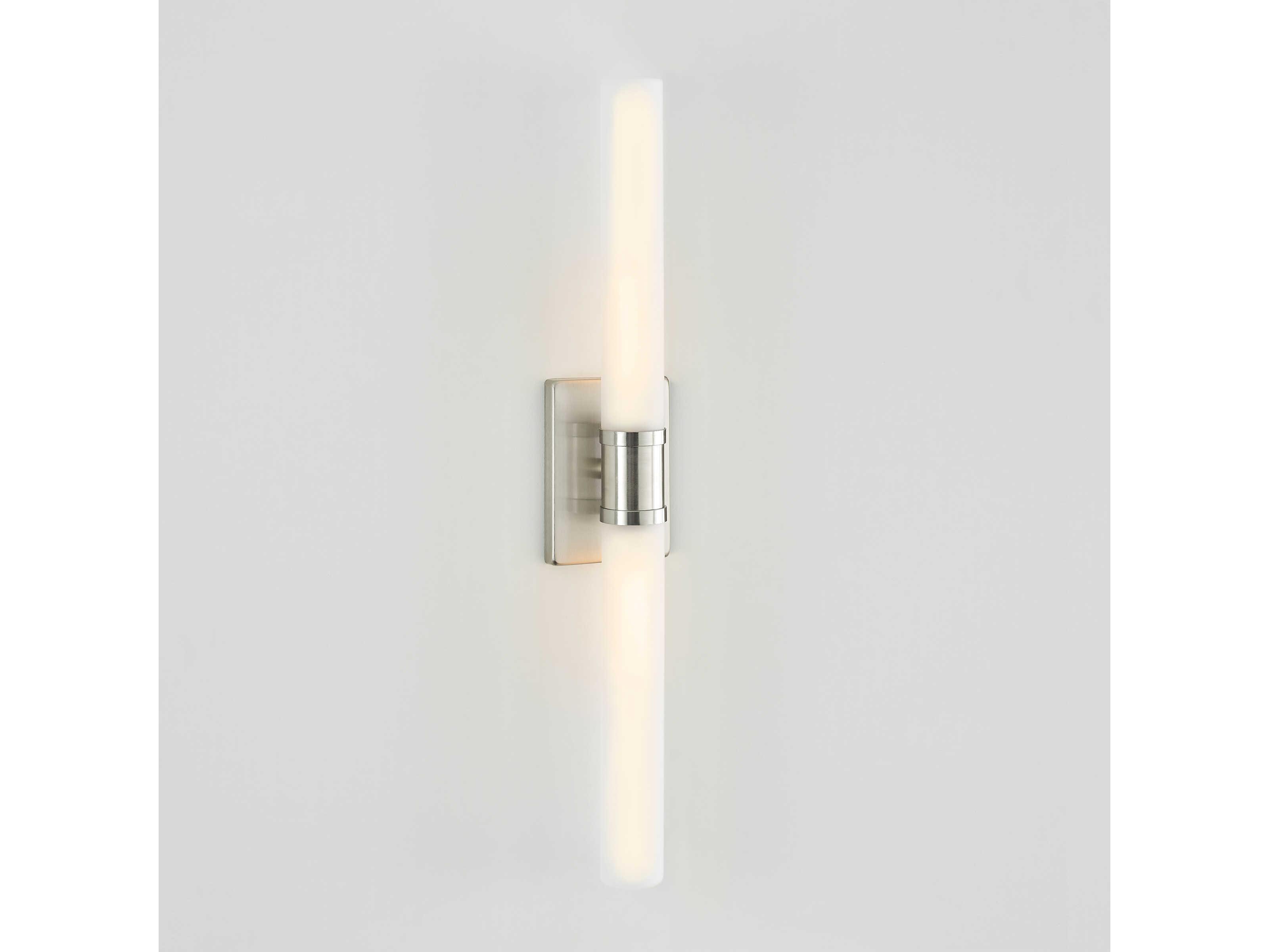 Visual Comfort Studio Keaton 2-Light Brushed Nickel Vanity Light