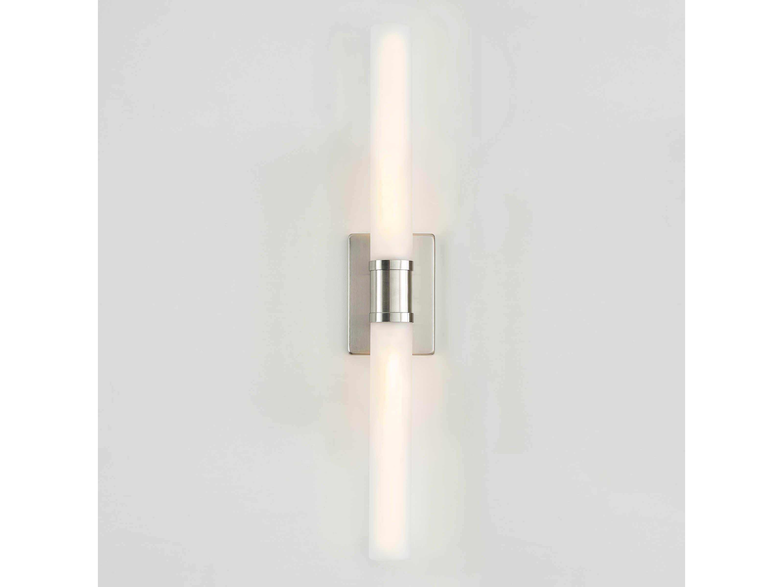 Visual Comfort Studio Keaton 2-Light Brushed Nickel Vanity Light