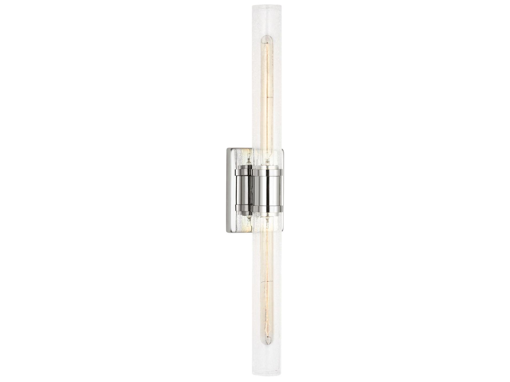 Visual Comfort Studio Keaton 2-Light Chrome Vanity Light