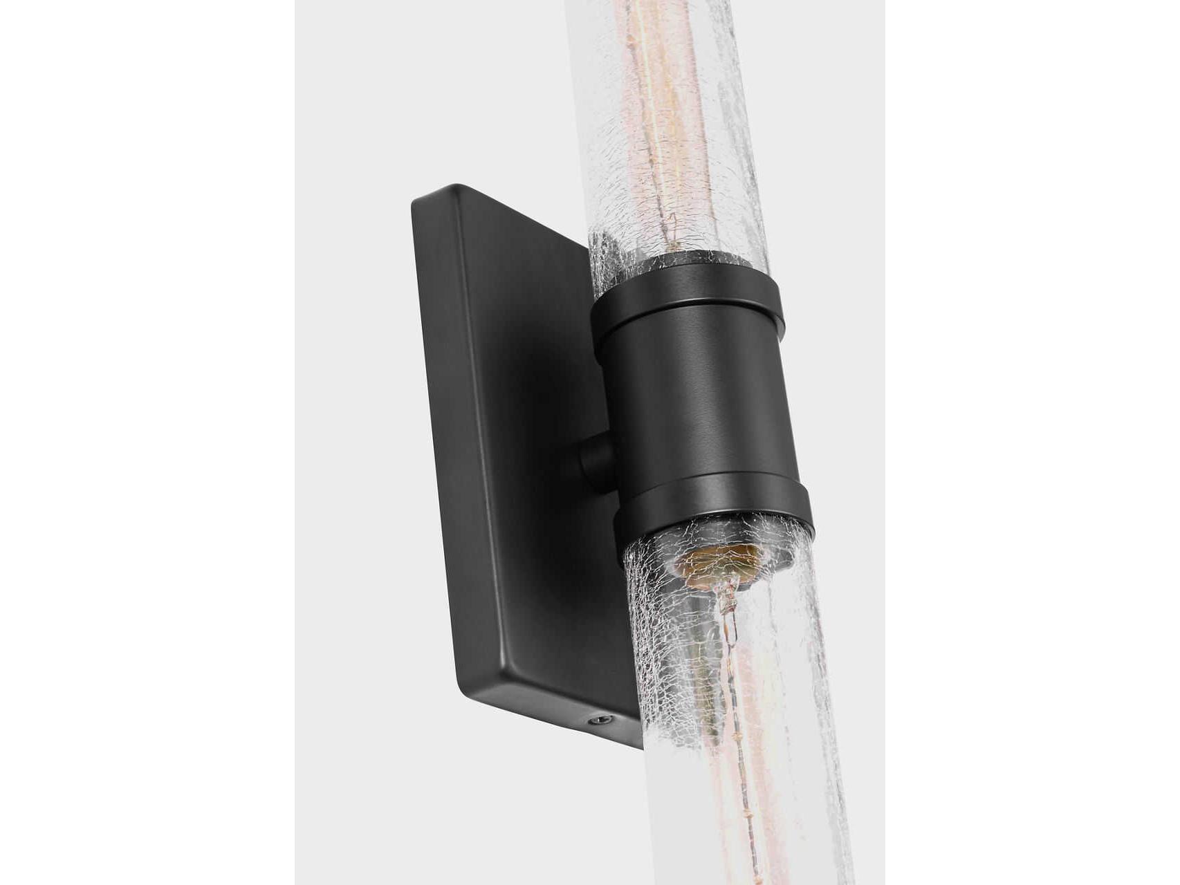 Visual Comfort Studio Keaton 2-Light Midnight Black Vanity Light ...