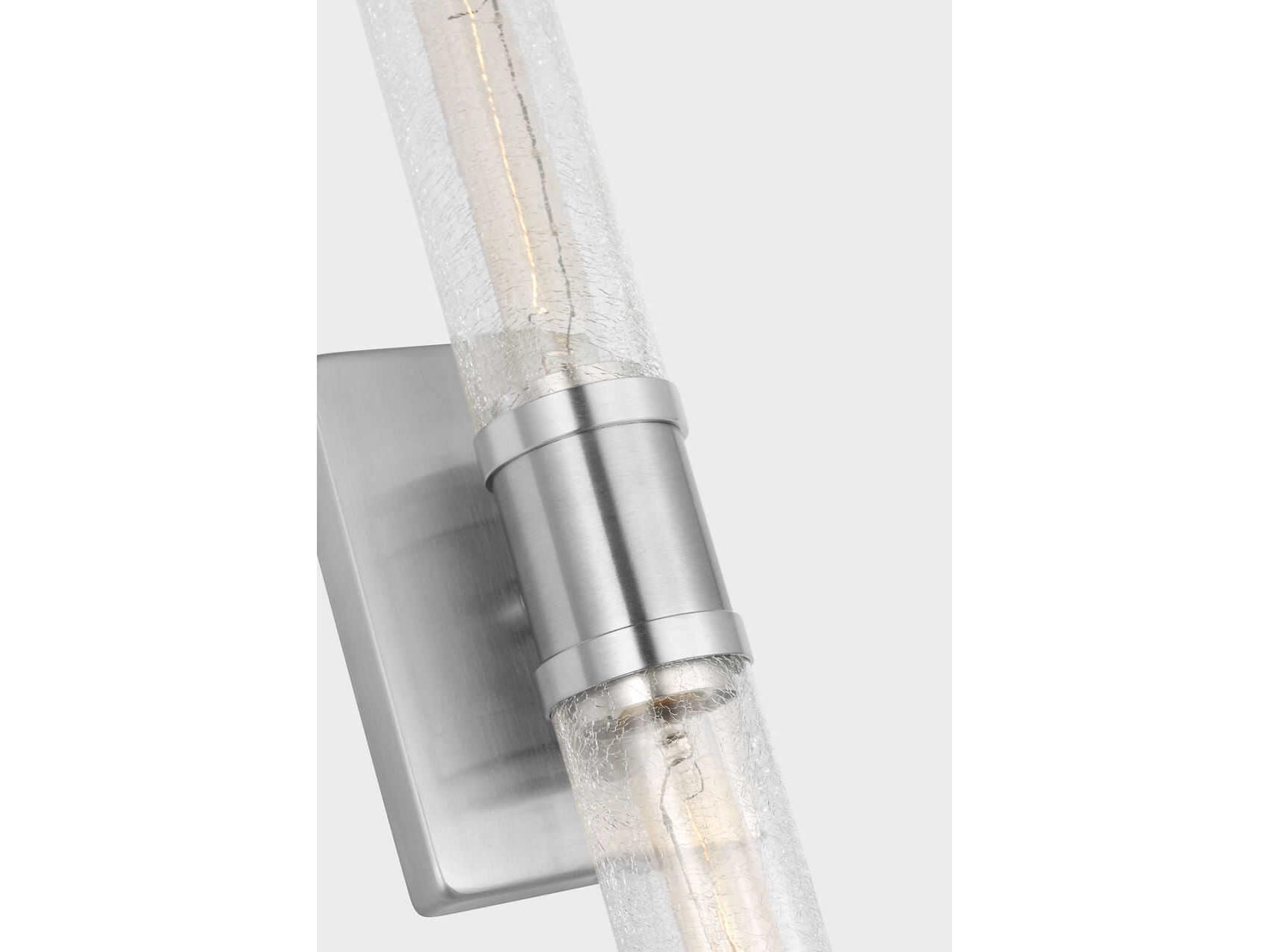 Visual Comfort Studio Keaton 2-Light Brushed Nickel Vanity Light